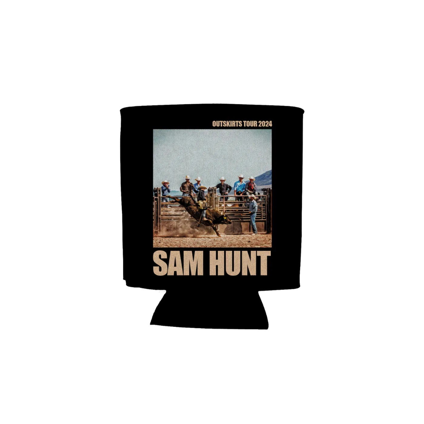 Sam Hunt Bull Can Cooler