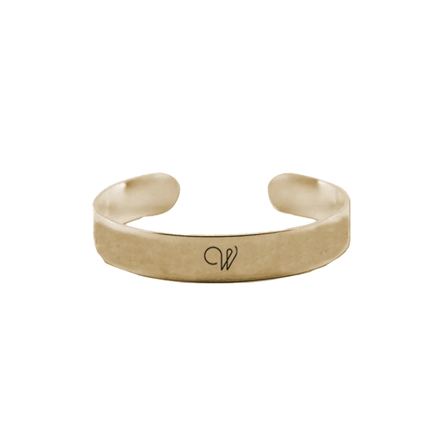 Wilder Woods Exclusive Gold WW Cuff Bracelet