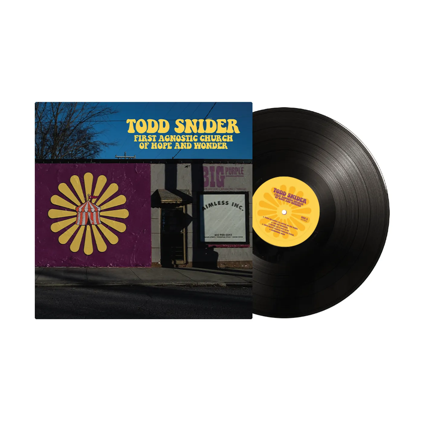 Todd Snider FAC Black Vinyl - Sold Out