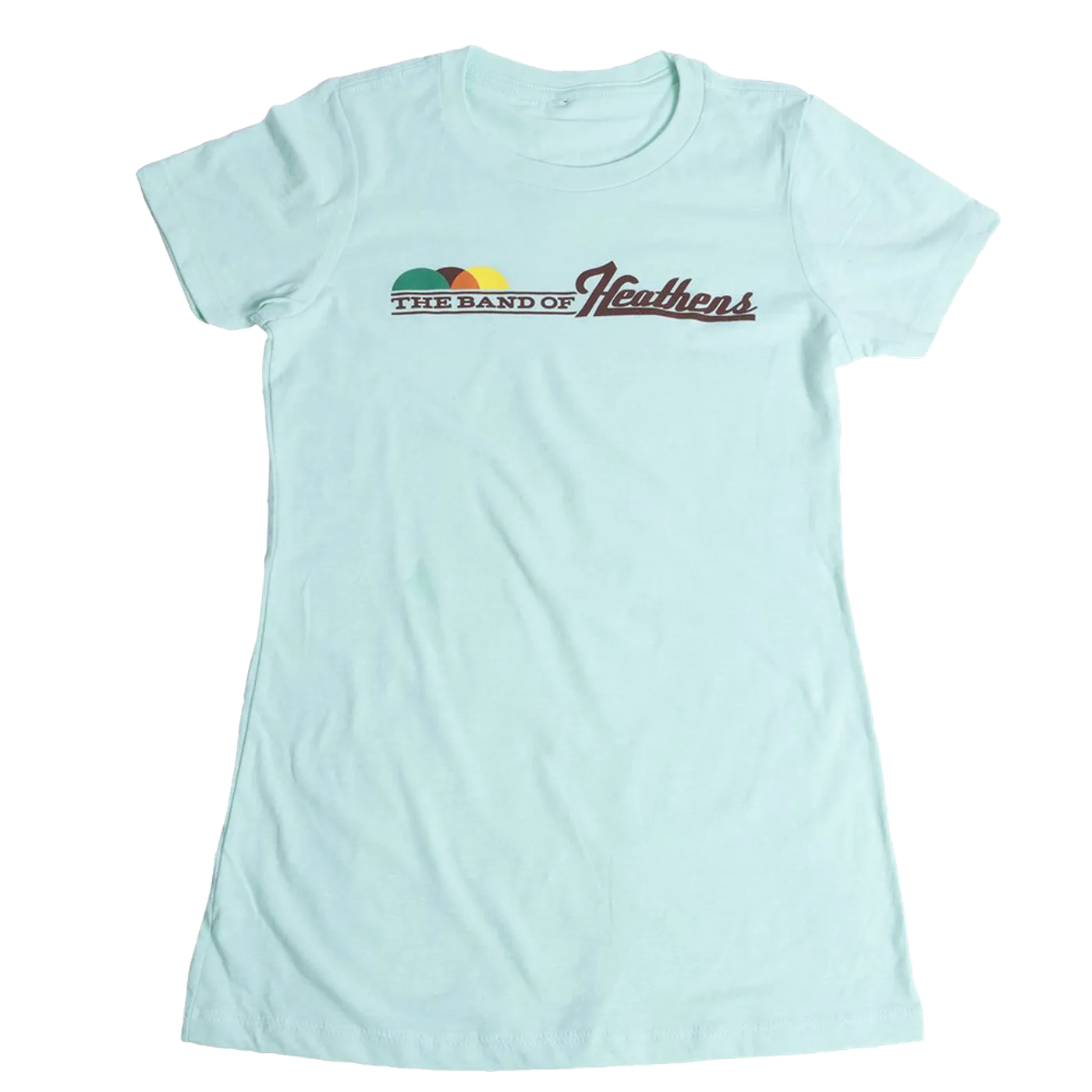 The Band Of Heathens Ladies Mint Drum Head Shirt