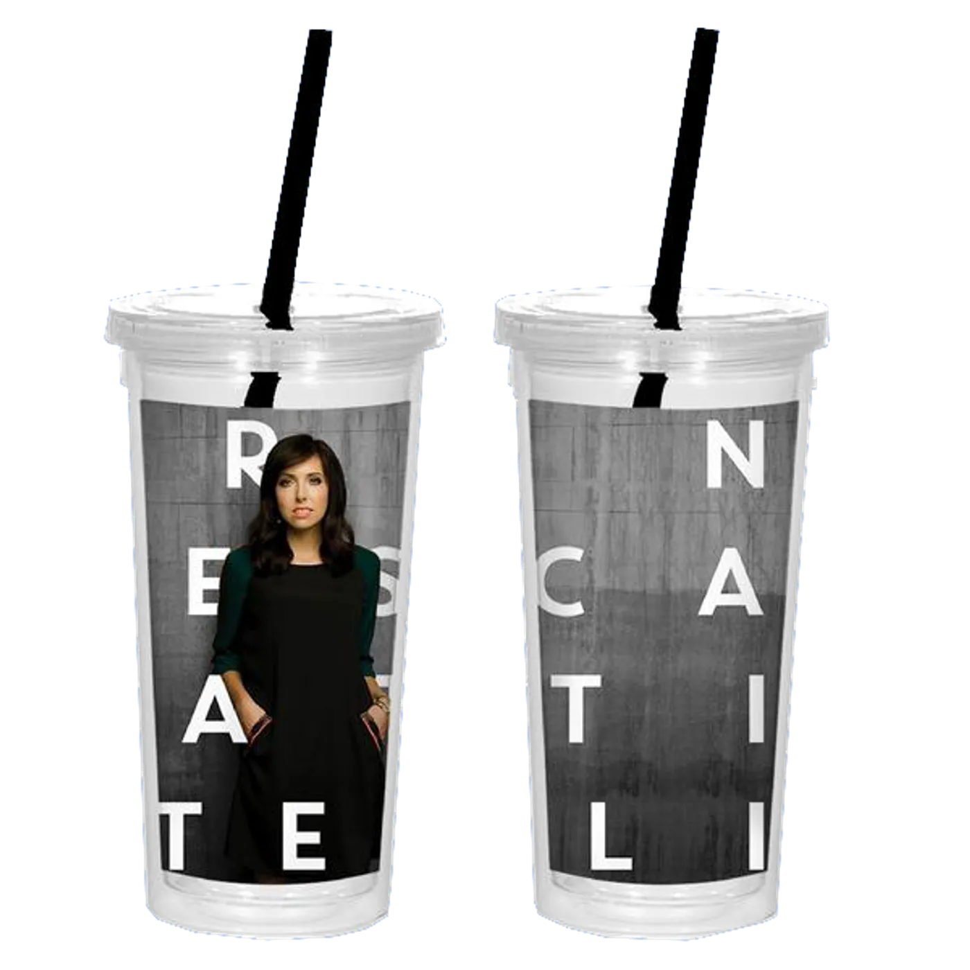 Francesca Battistelli Logo Water Tumbler