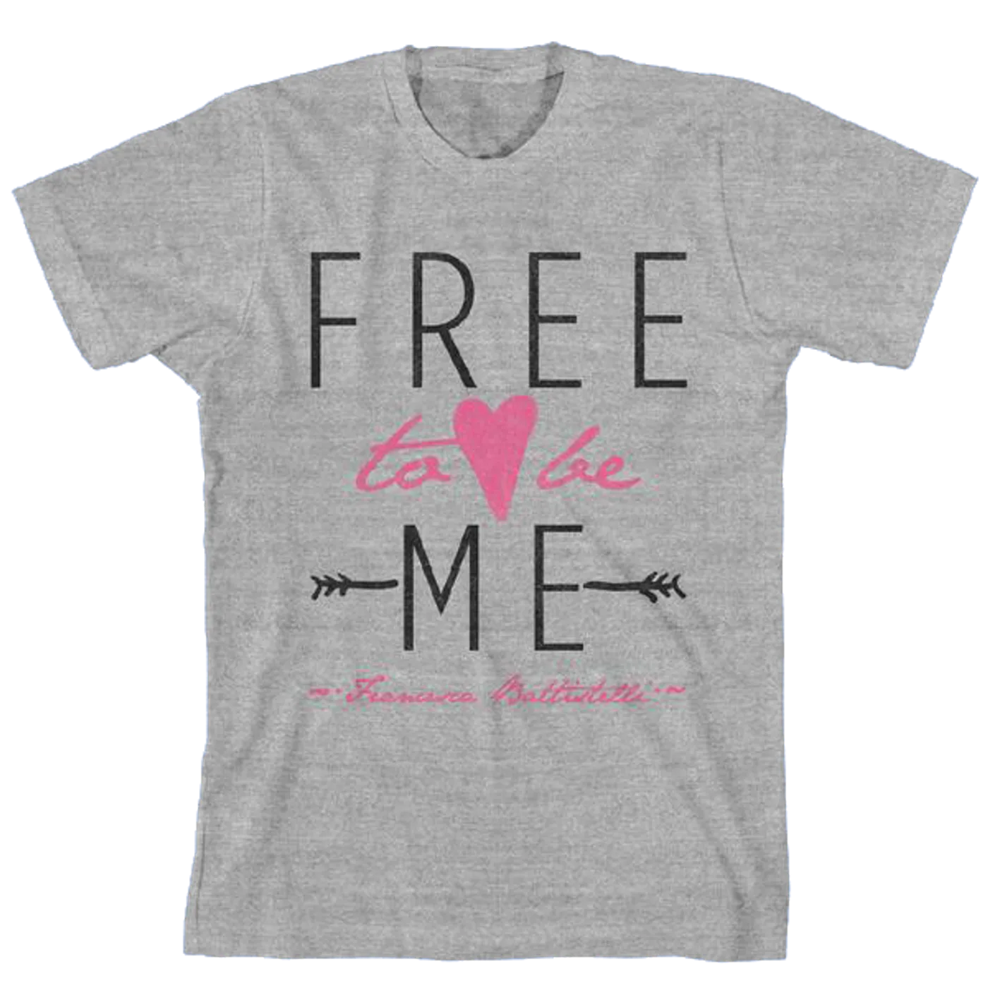 Francesca Battistelli Free To Be Me Tee - Grey
