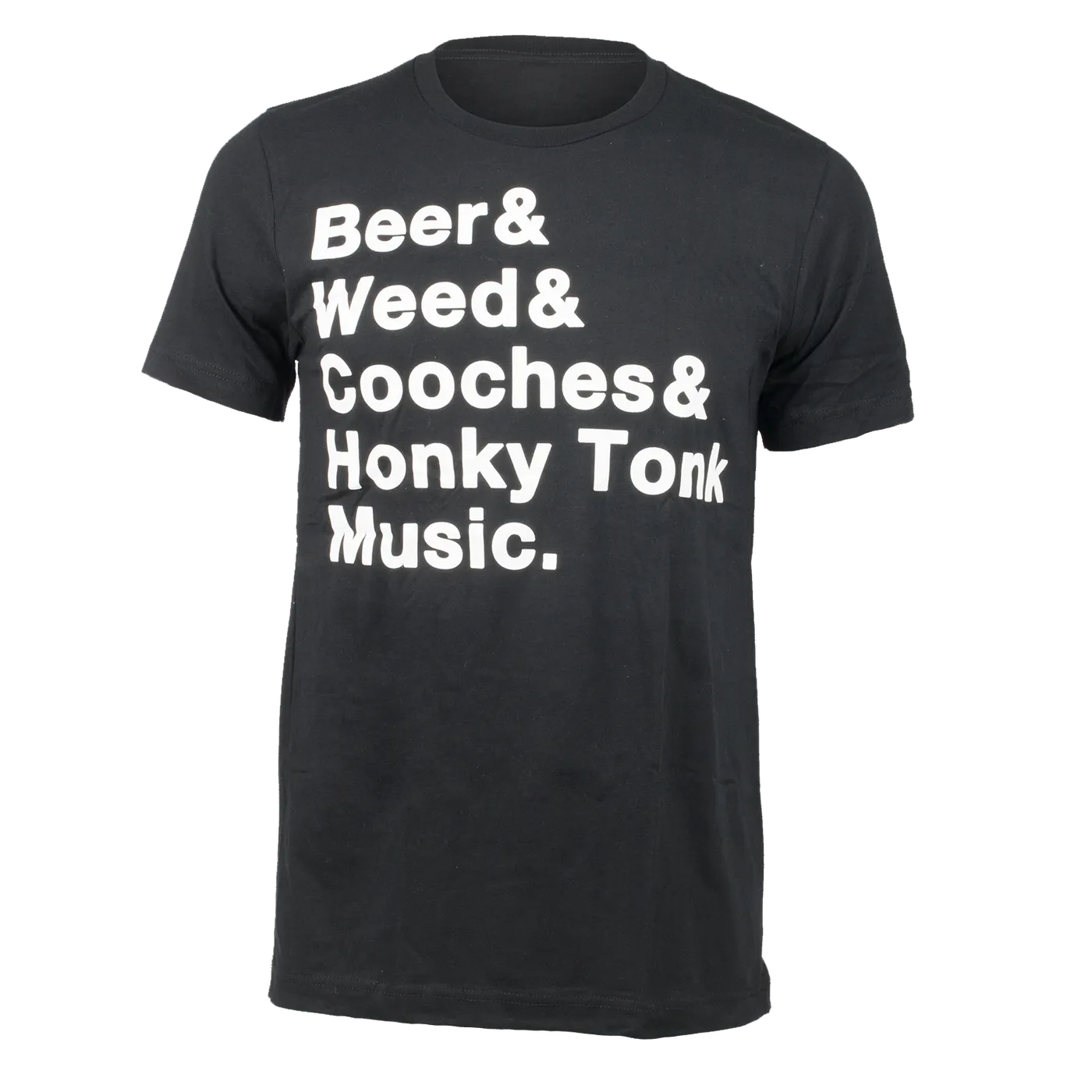 Wheeler Walker Jr. Beer Weed Cooches & Music Tee
