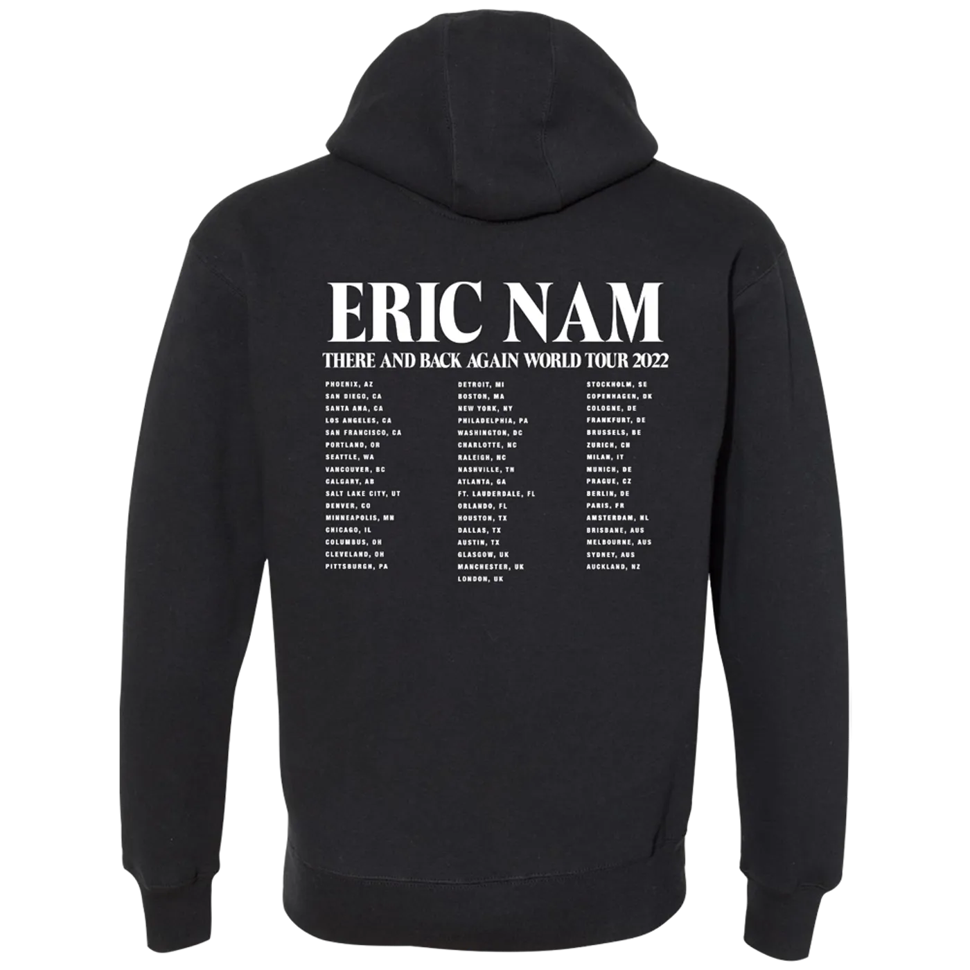 Eric Nam 2022 World Tour Hoodie