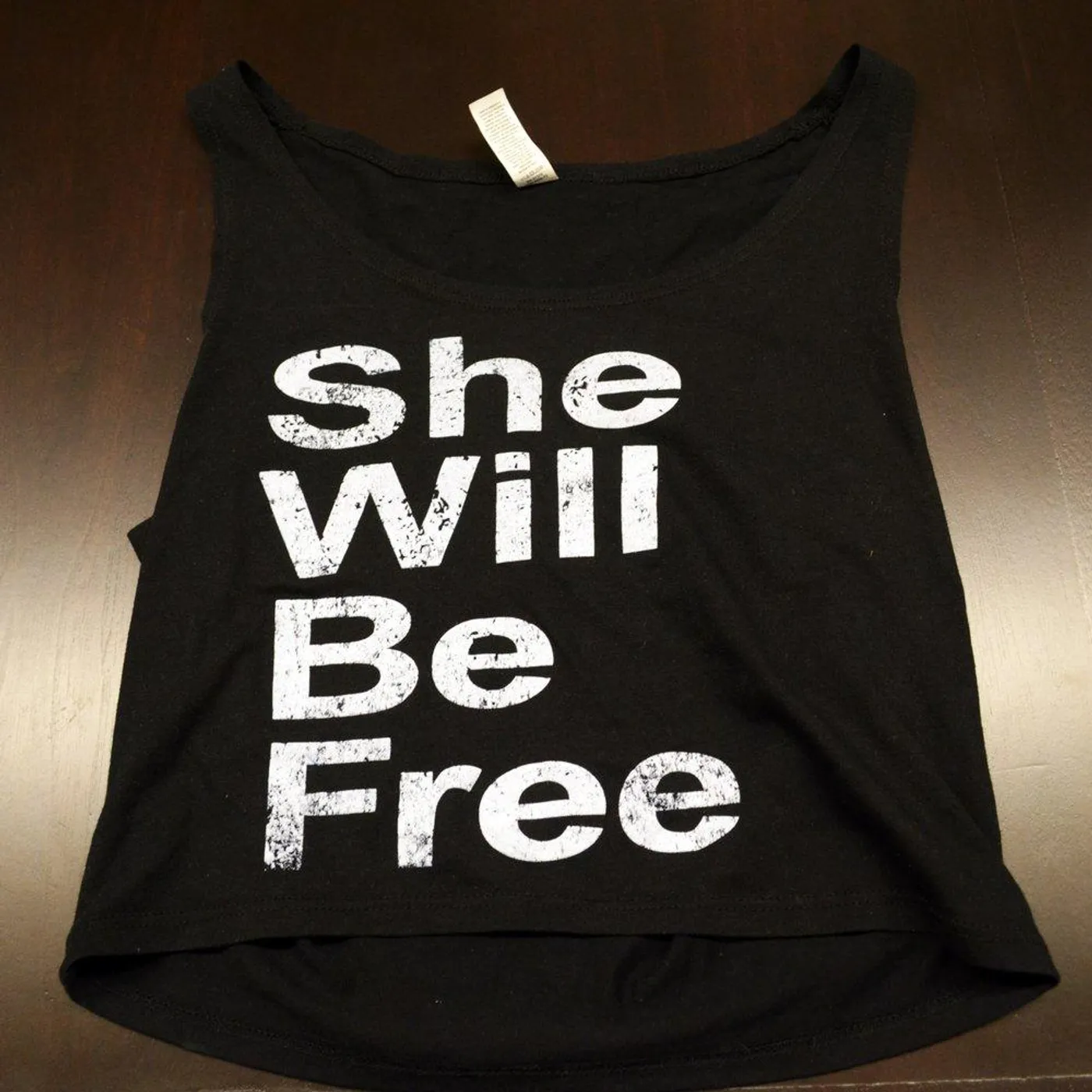 Josh Abbott Band She Will Be Free Crop Tank