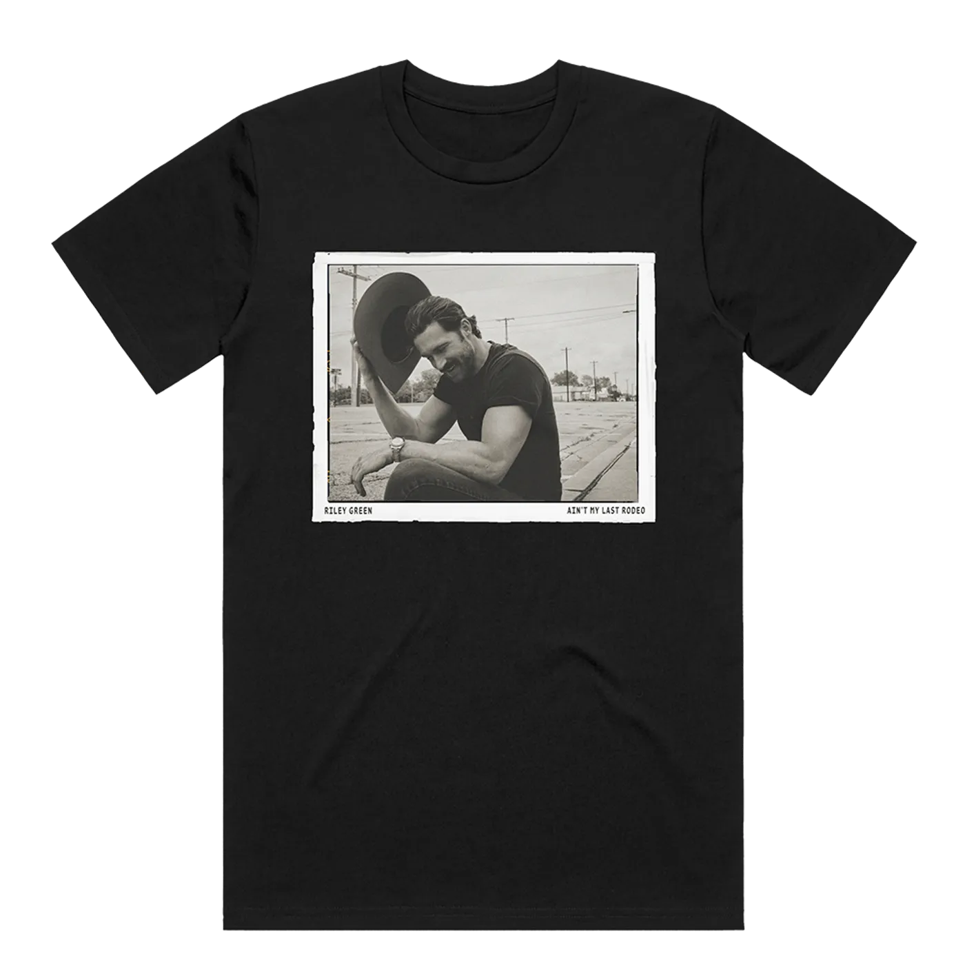 Riley Green Ain't My Last Rodeo Tour Tee - Black