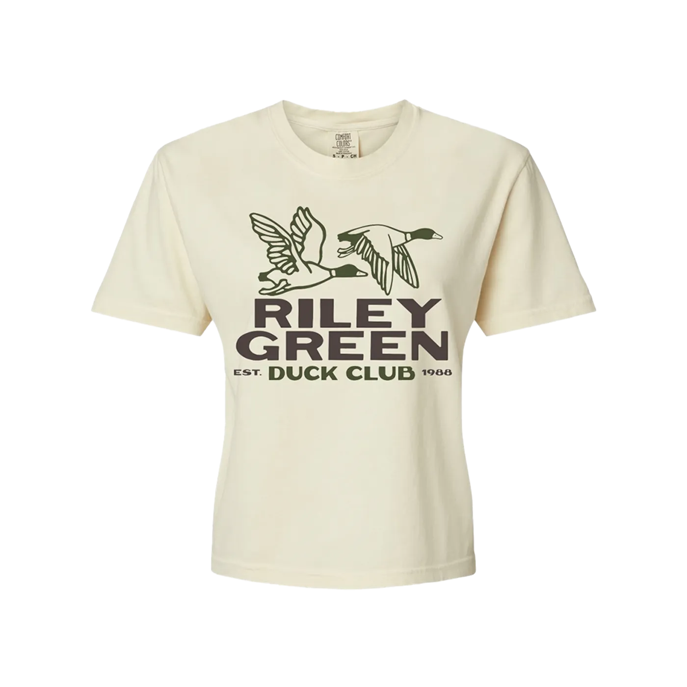Riley Green Duck Club Cropped Tee