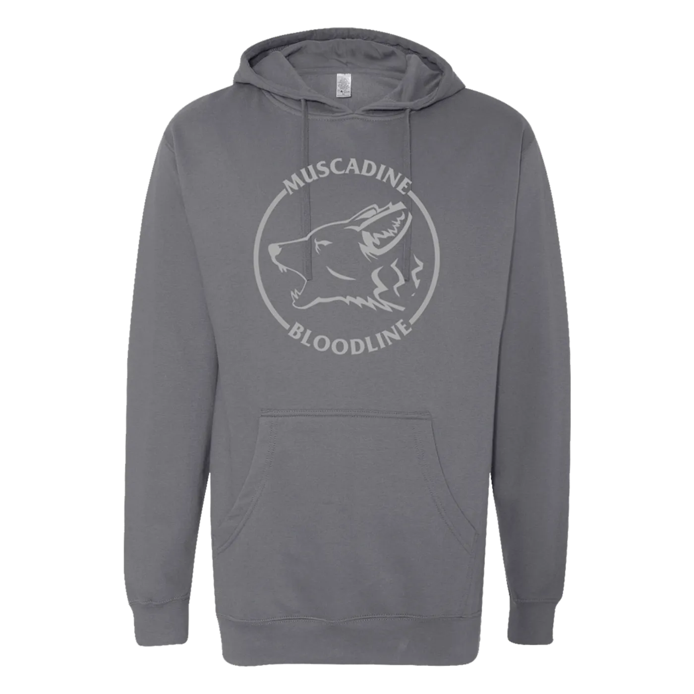 Muscadine Bloodline Coyote Grey Hoodie