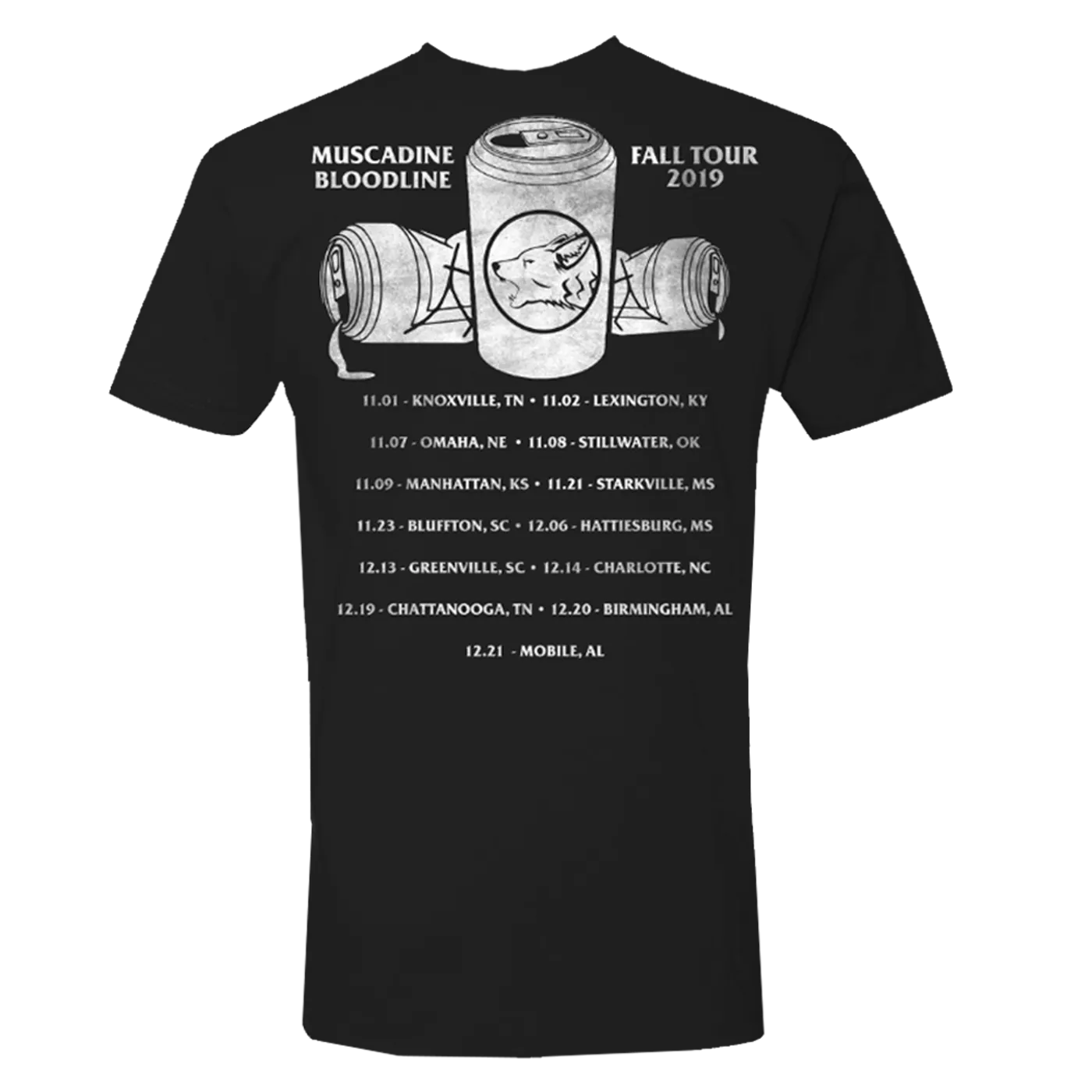 Muscadine Bloodline 2019 Fall Tour Tee