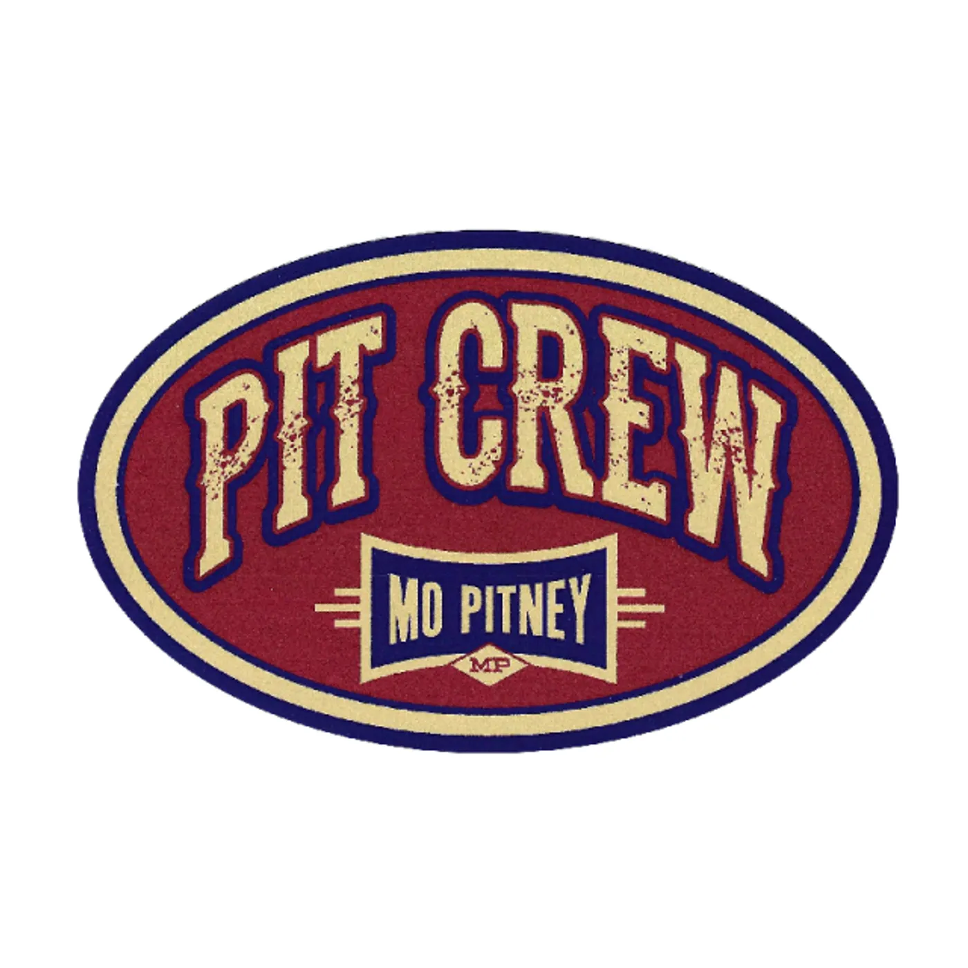 Mo Pitney Oval Decal