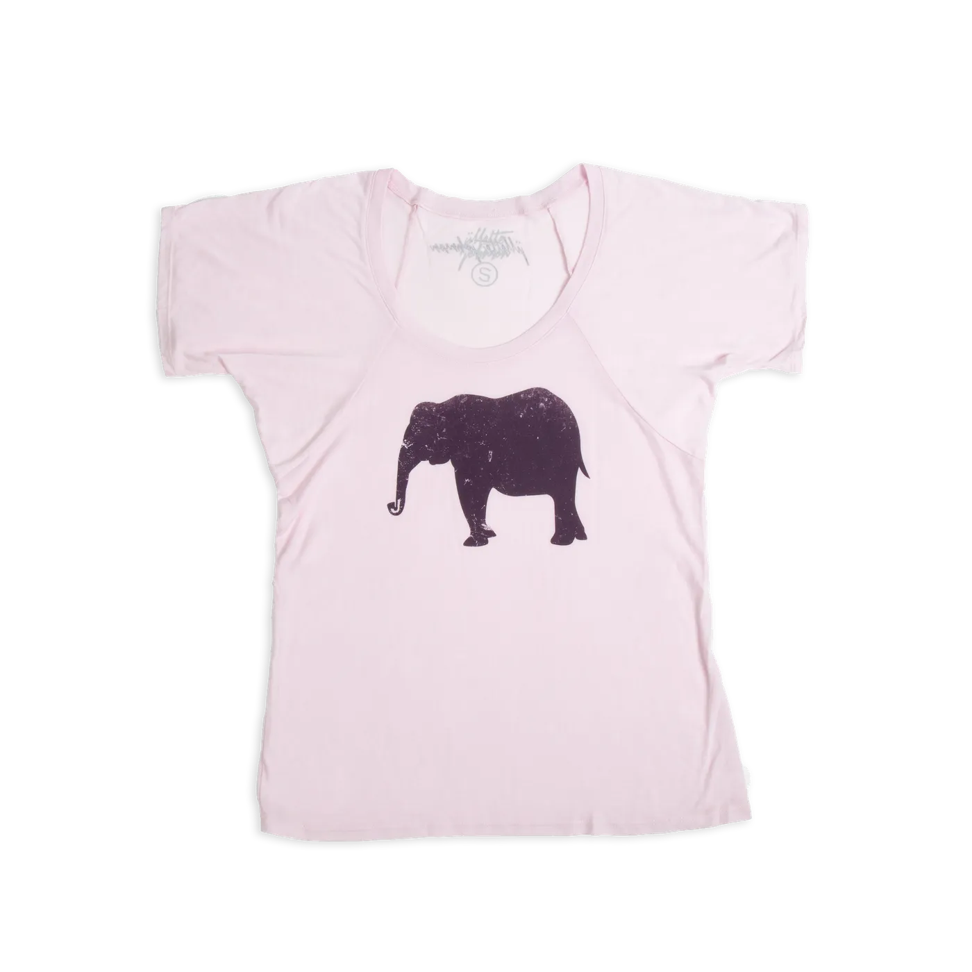 Jillette Johnson Ladies Elephant Tee - Pink