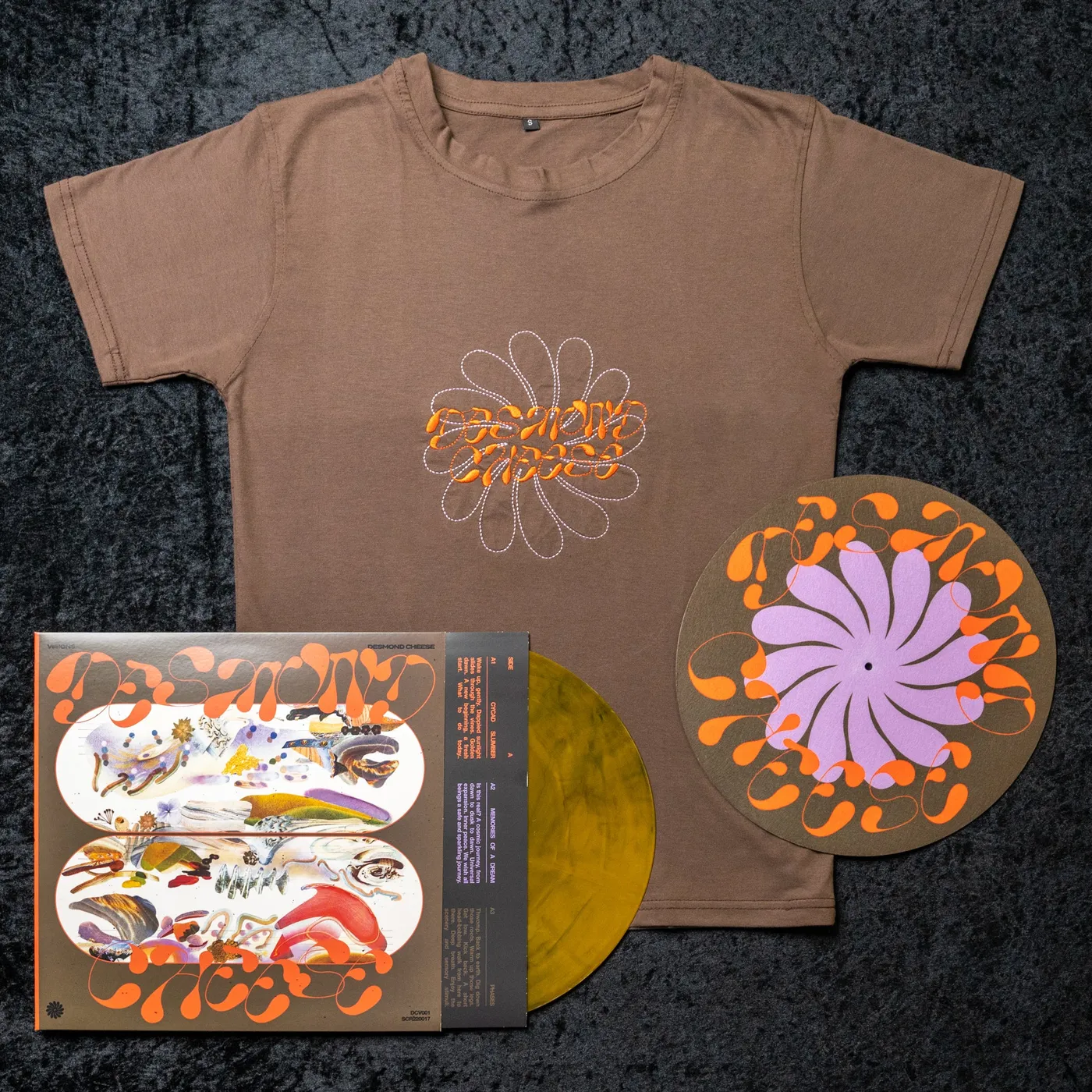 Desmond Cheese 'Visions' Bundle - Record, Shirt and Slipmat
