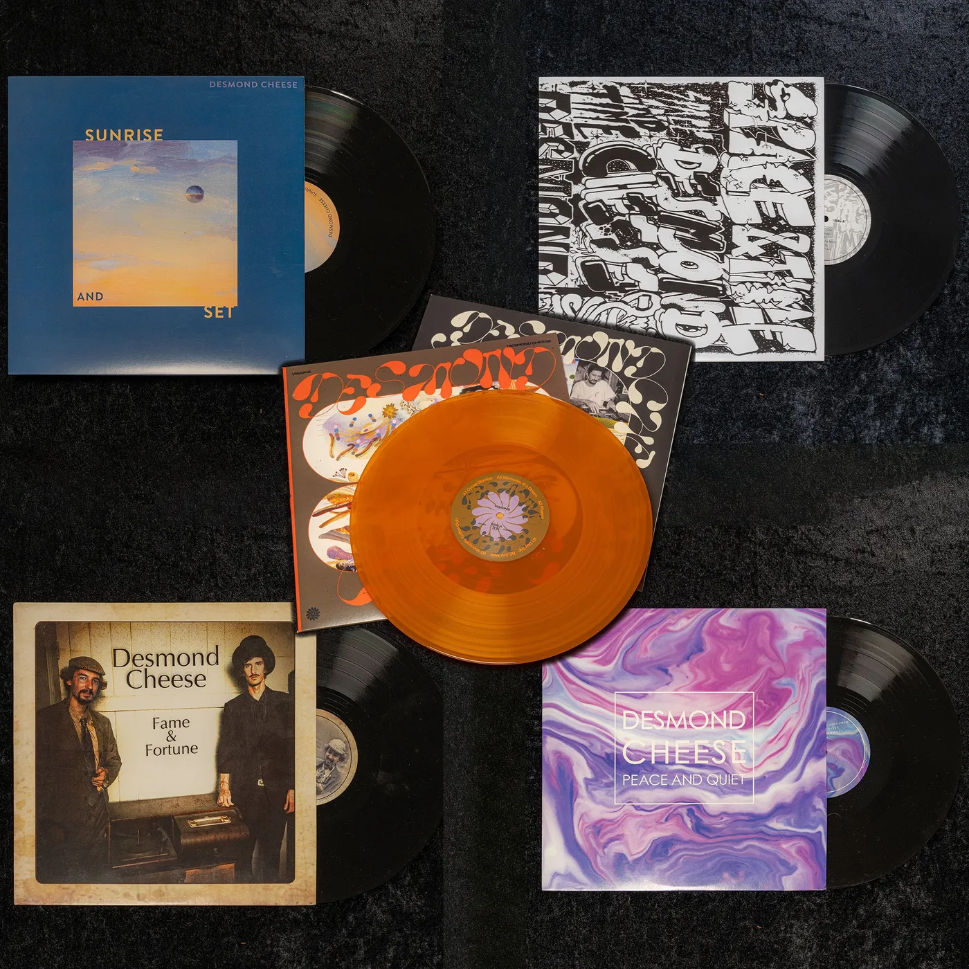 Desmond Cheese 12" Vinyl Record Discography