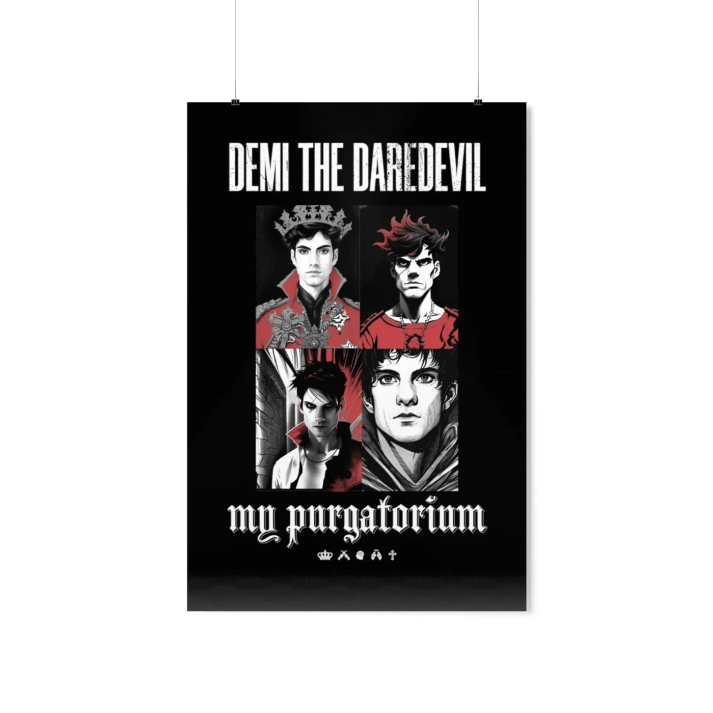 Demi the Daredevil "My Purgatorium" Poster