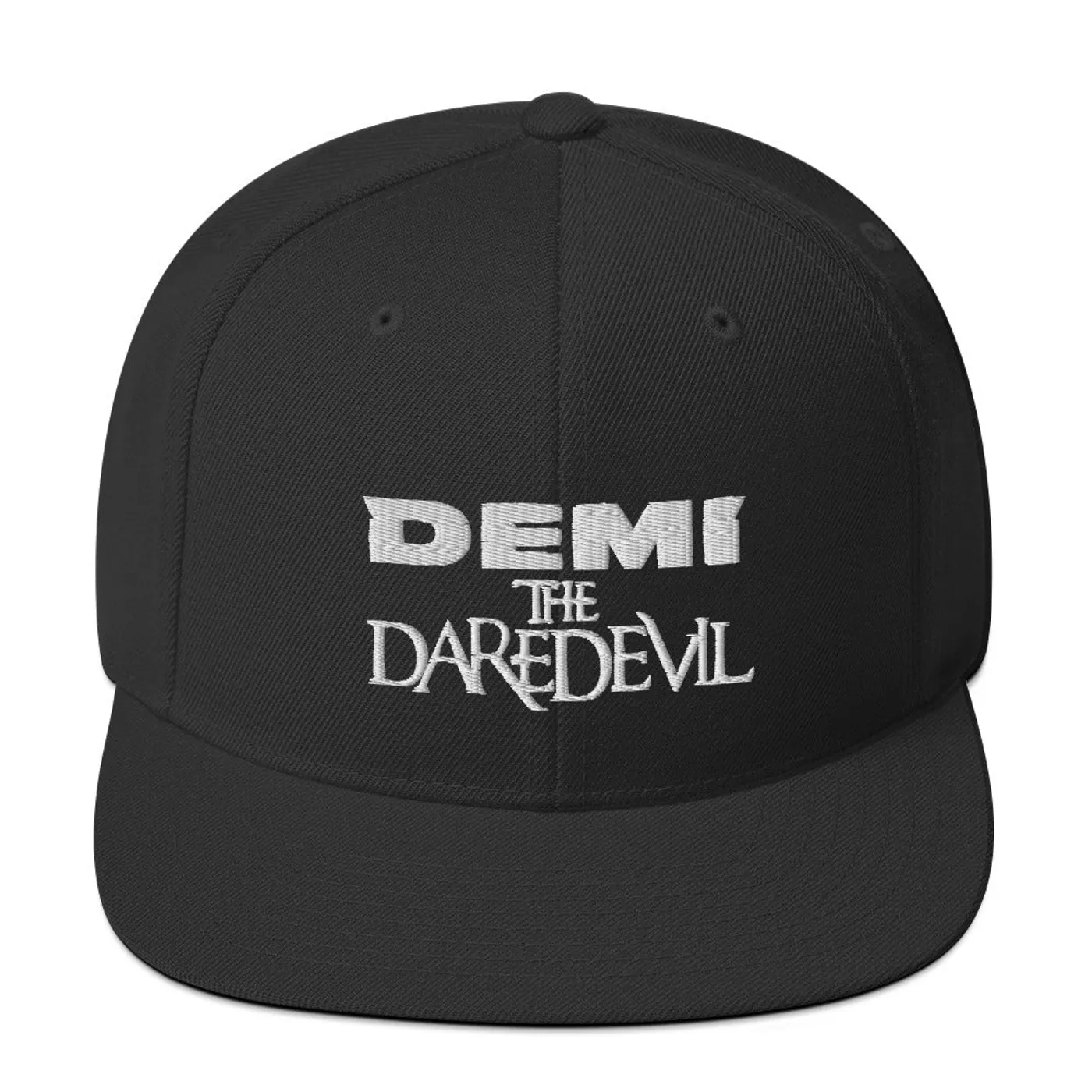 Demi the Daredevil Demi Logo Snapback Hat