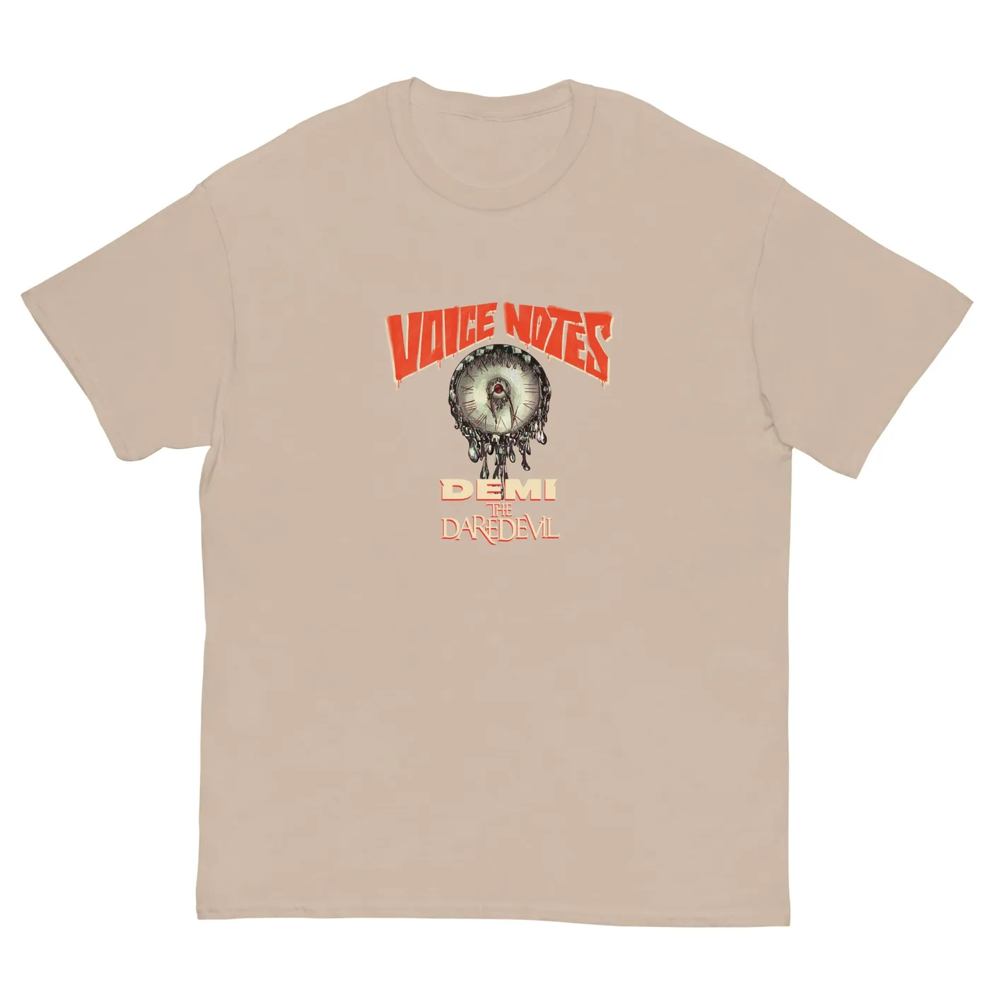 Demi the Daredevil Dripping Clock T-shirt