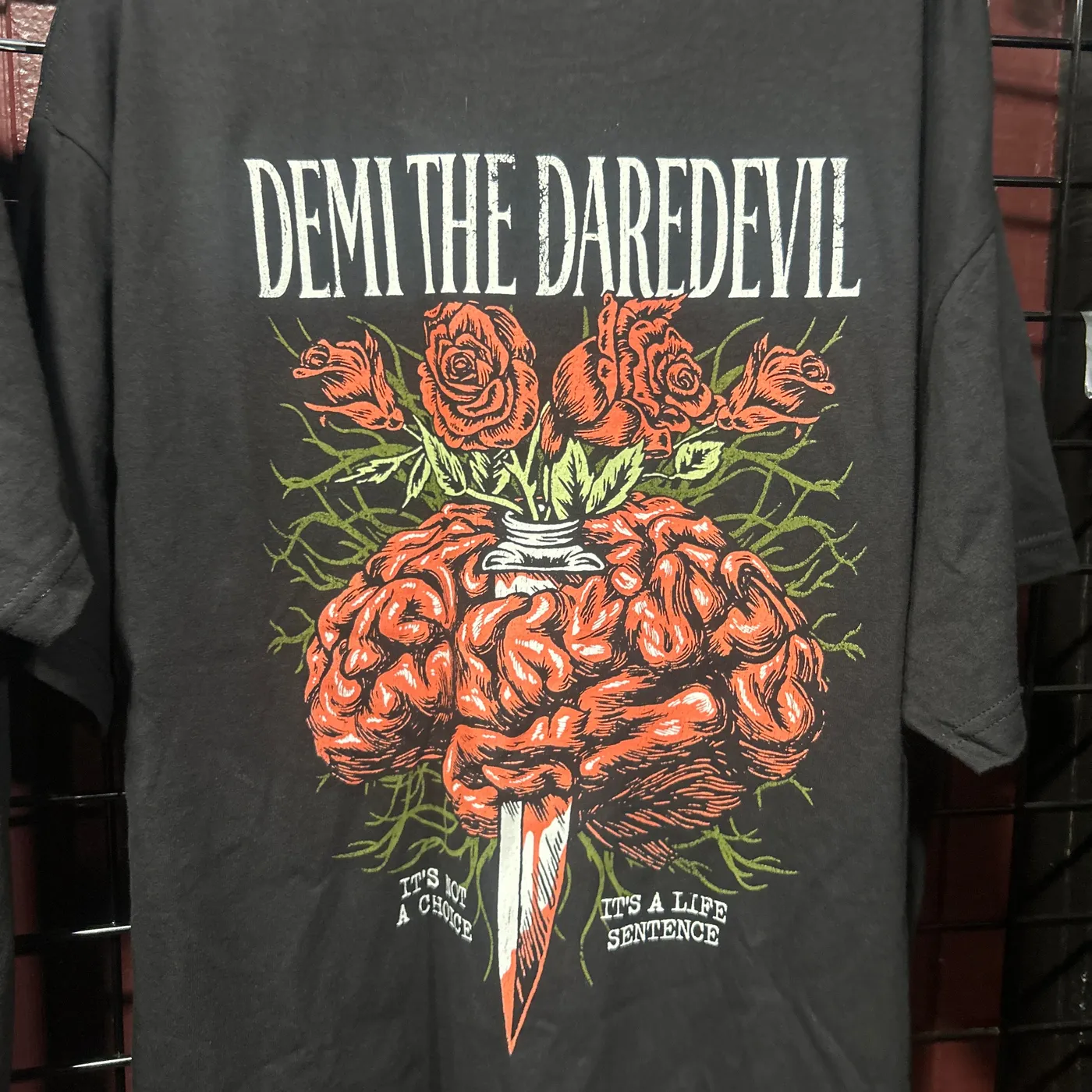 Demi the Daredevil BRAIN KNIFE T SHIRT