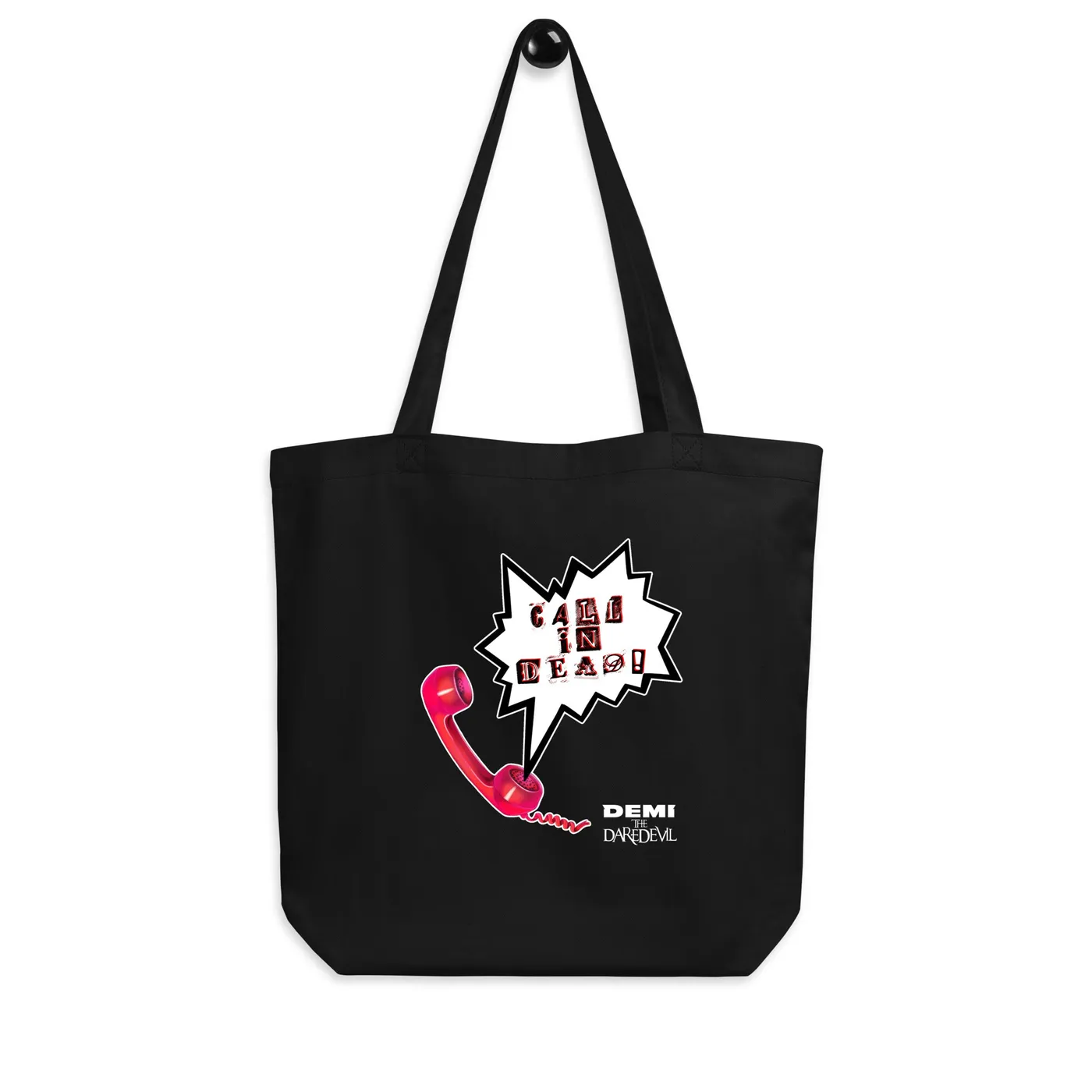 Demi the Daredevil Call in Dead Eco Tote Bag