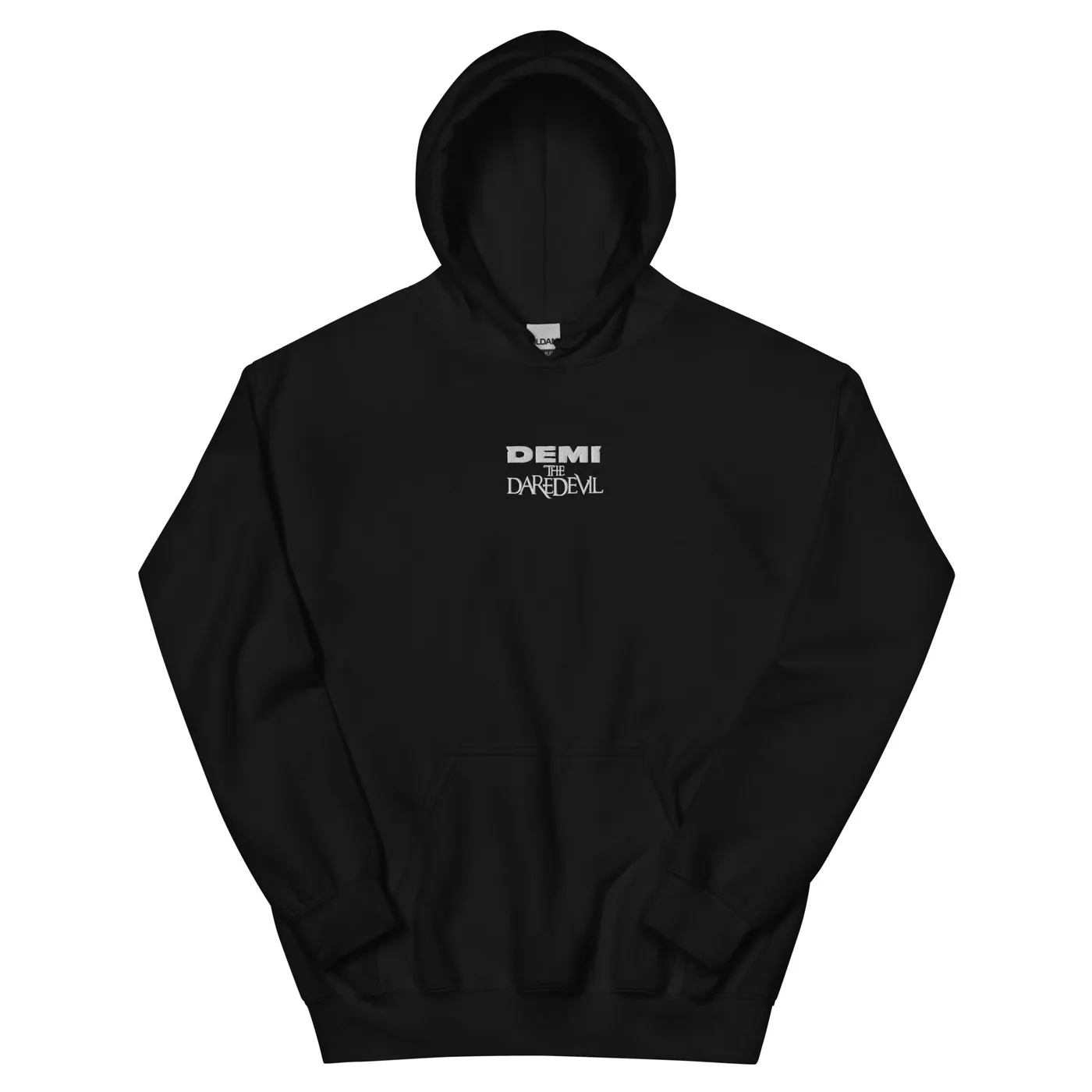 Demi the Daredevil Embroidered Demi Logo Hoodie
