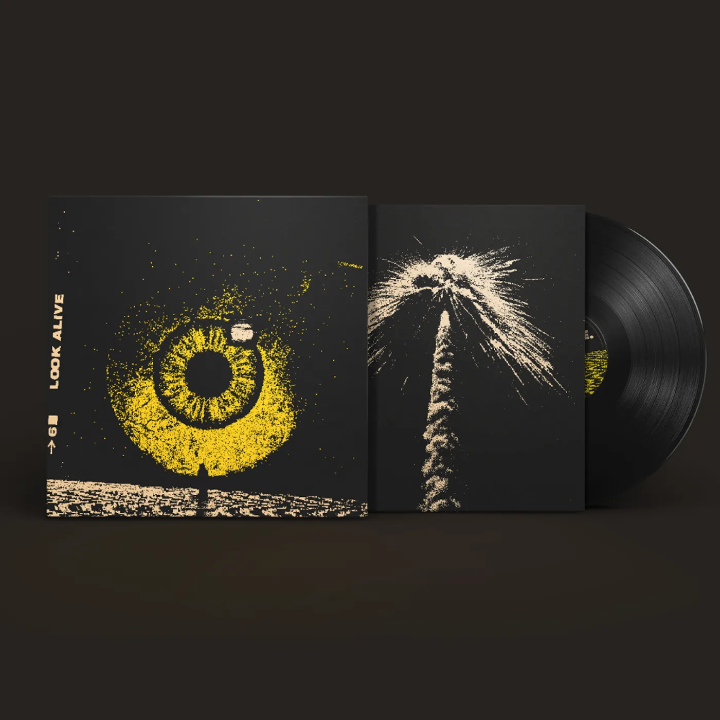 Black Hill Records Black Pistol Fire - Static Tee + Vinyl Bundle