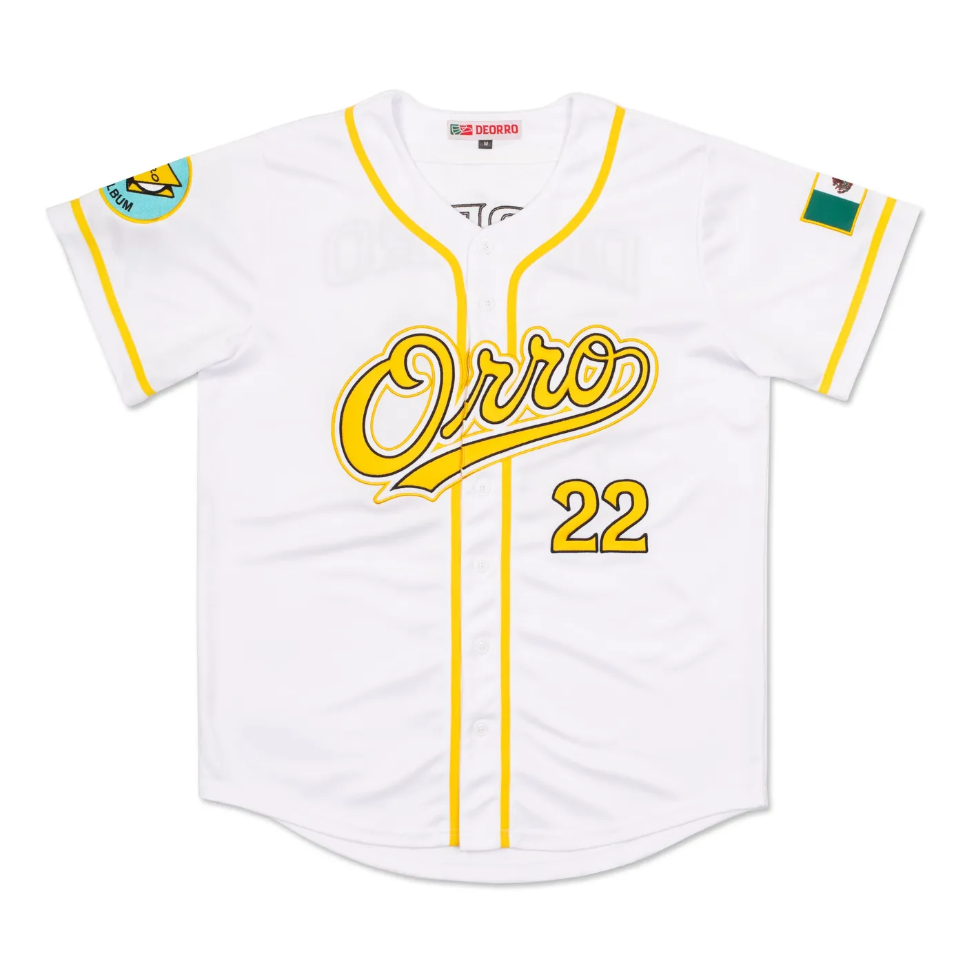 Deorro ORRO - White Baseball Jersey