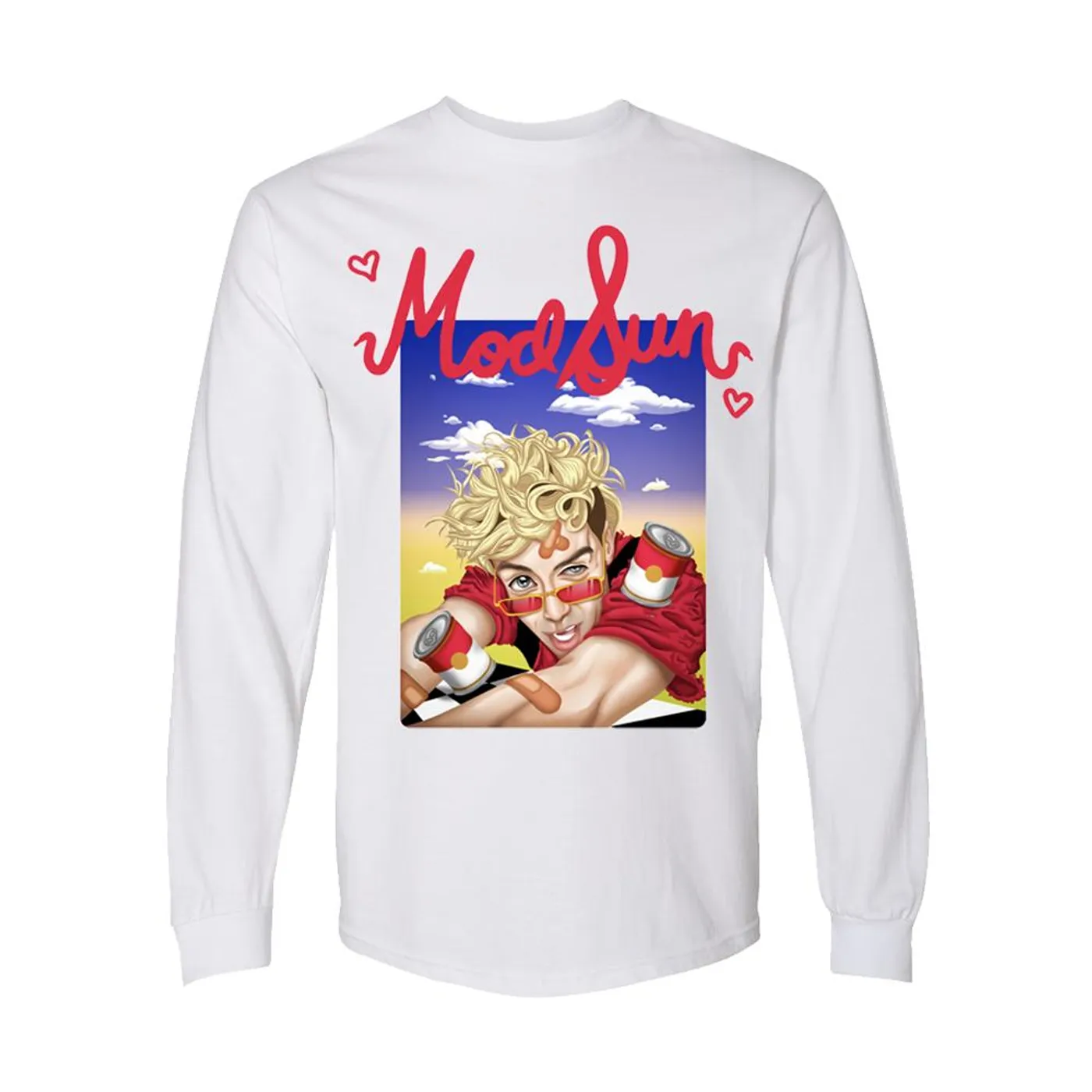 MOD SUN Mod Cartoon Long Sleeve Tee