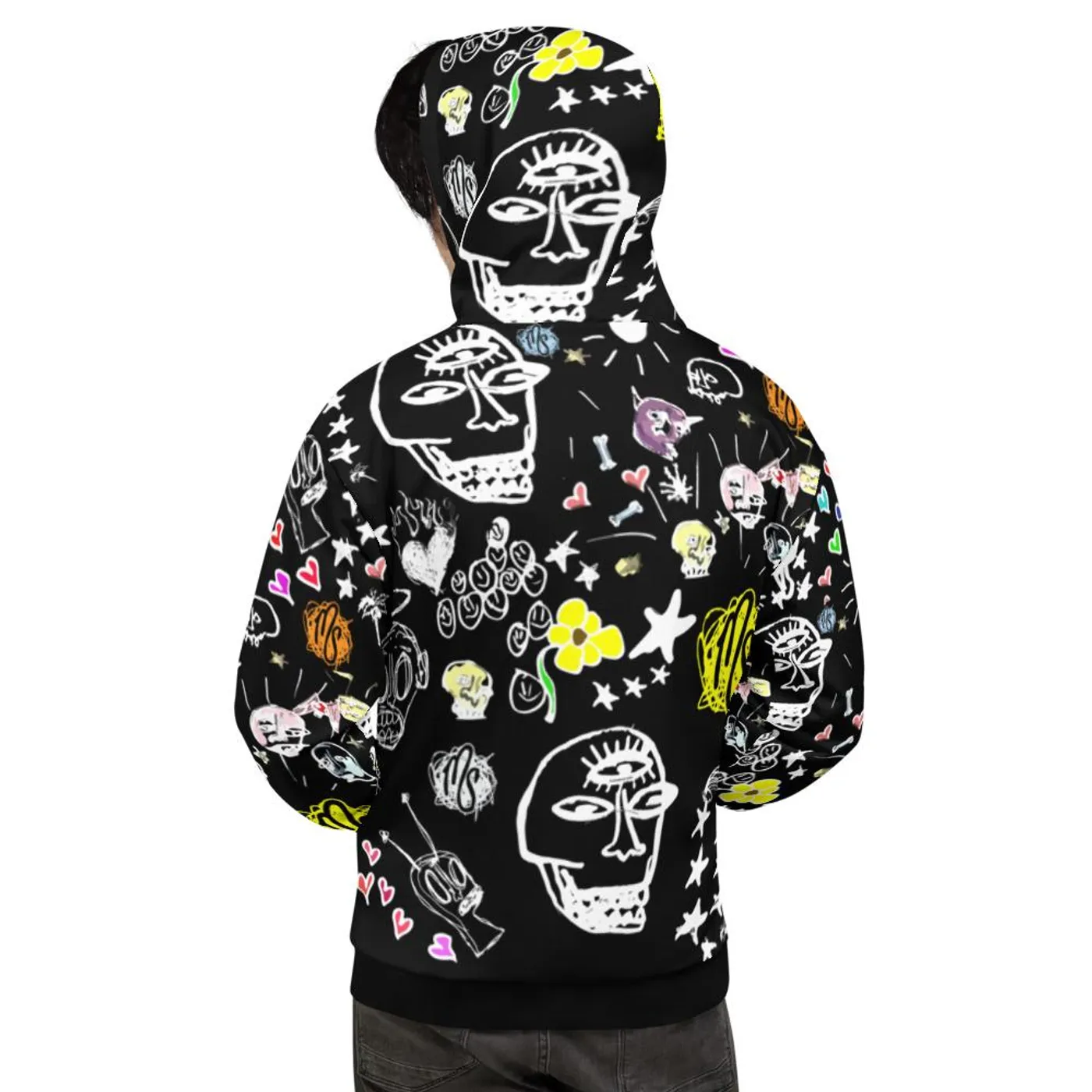 MOD SUN Art All Over Black Hoodie
