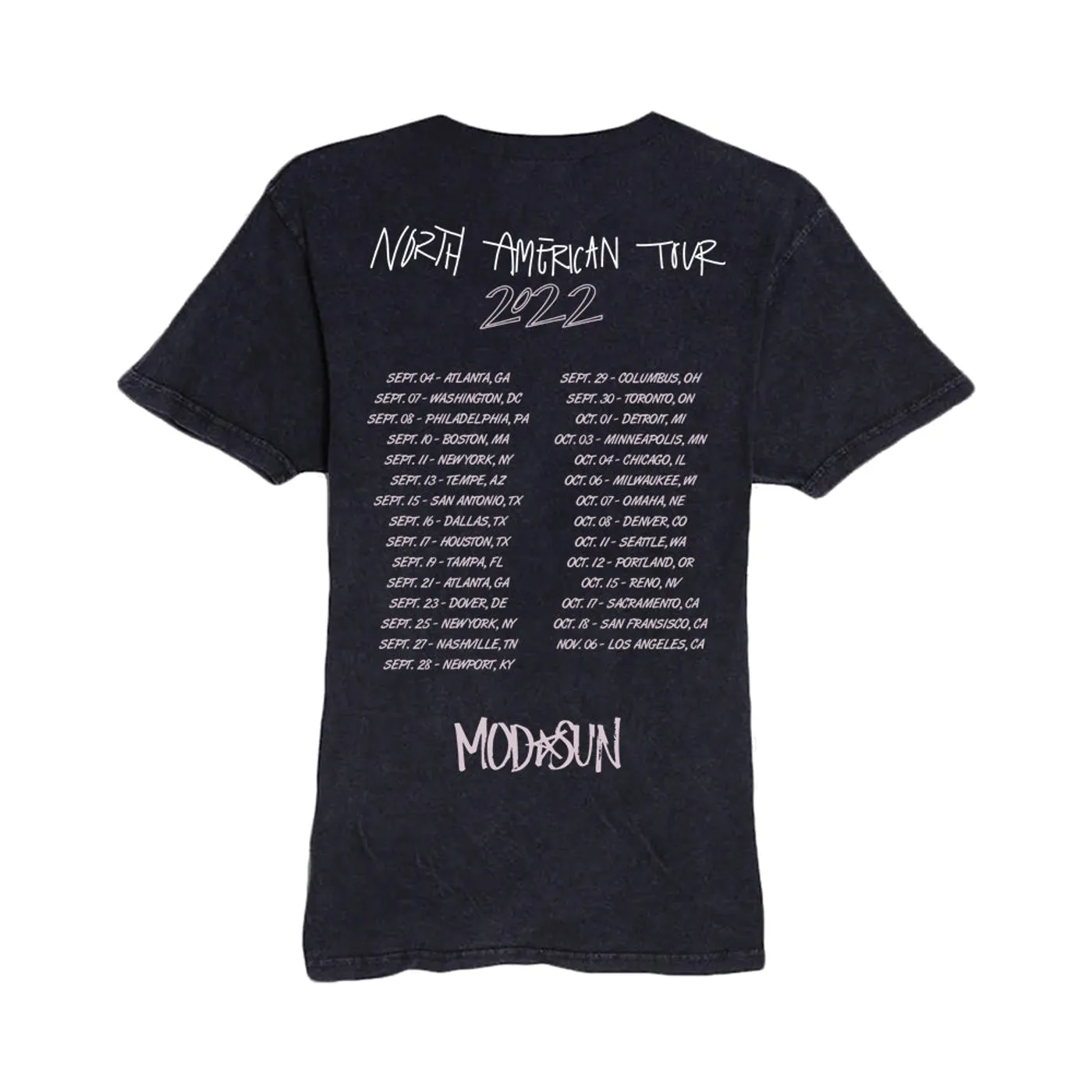 MOD SUN Vintage 2022 Tour Tee