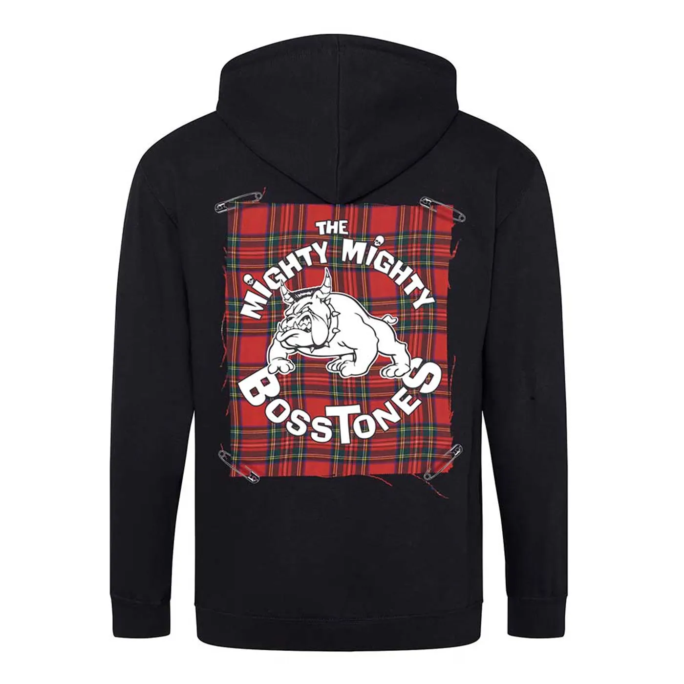 Mighty Mighty Bosstones Plaid Patch Zip Hoodie