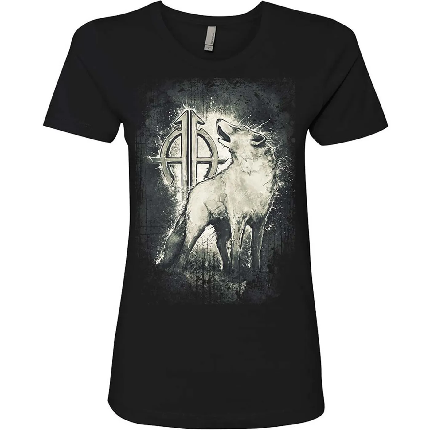 Sonata Arctica White Wolf Tour Dates Ladies Tee