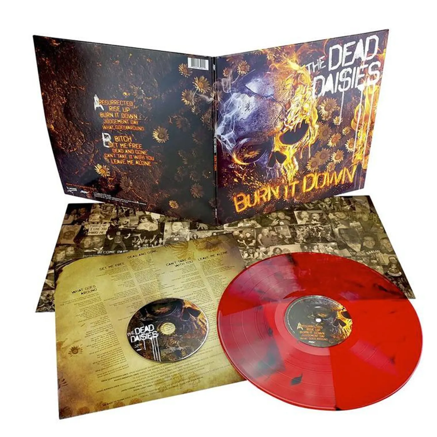 The Dead Daisies Burn It Down 12" LP+CD Combo (Vinyl)