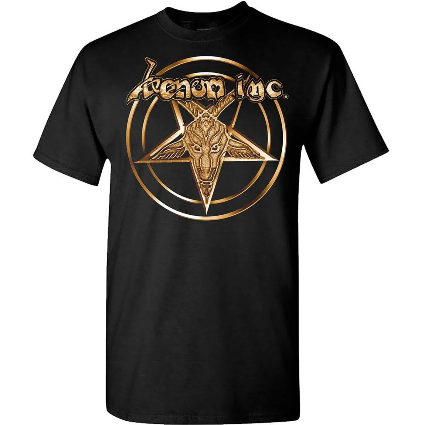 Venom Gold Star Logo At War T-Shirt
