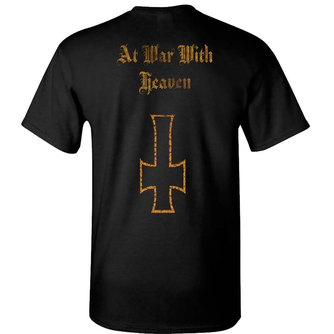 Venom Gold Star Logo At War T-Shirt