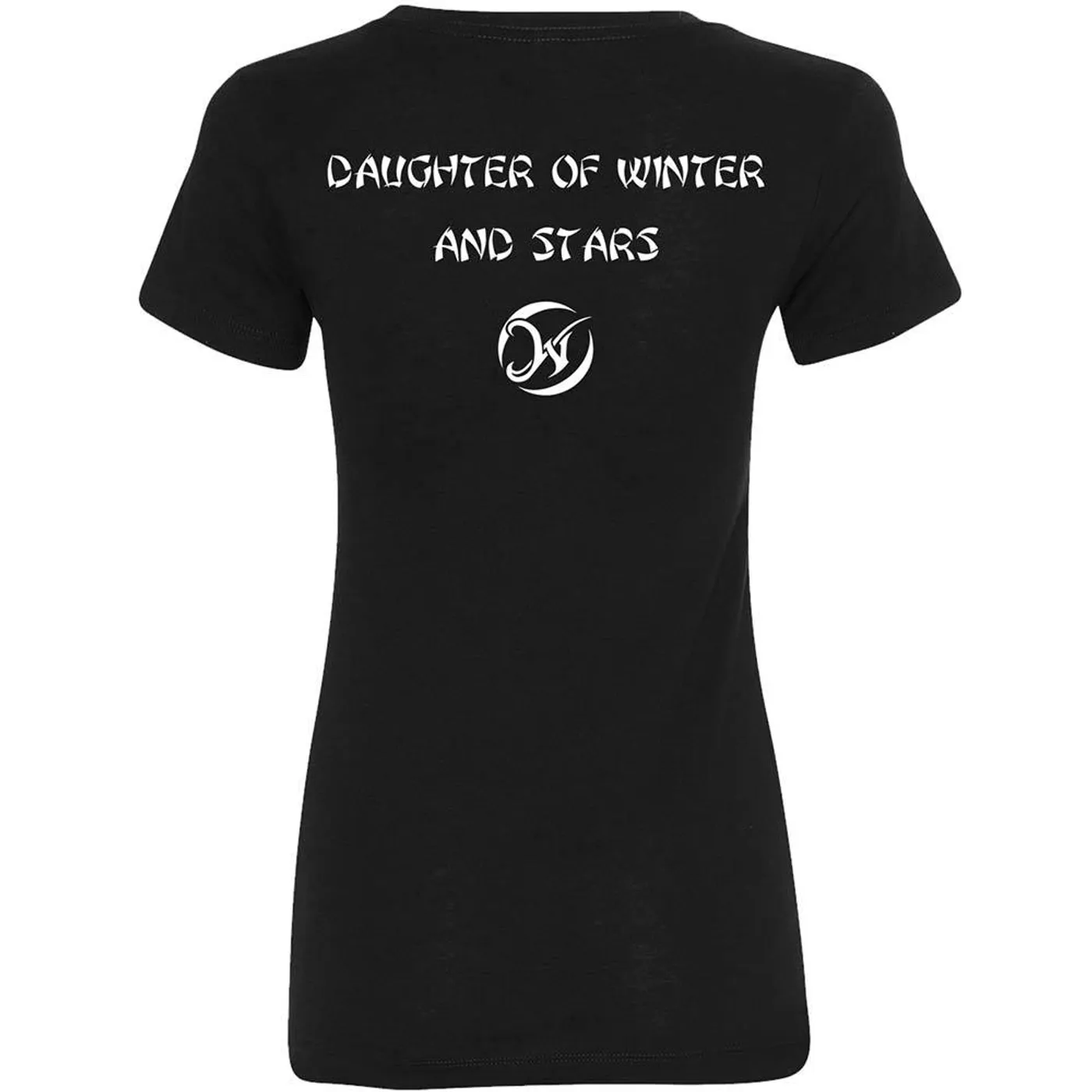 Wintersun Logo Daughters Of Winter Ladies Black T-Shirt