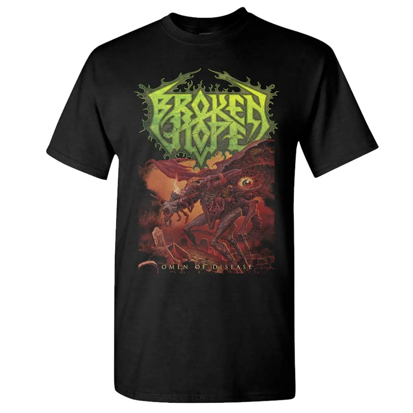 Broken Hope Omen Of Disease - Song Titles Back
