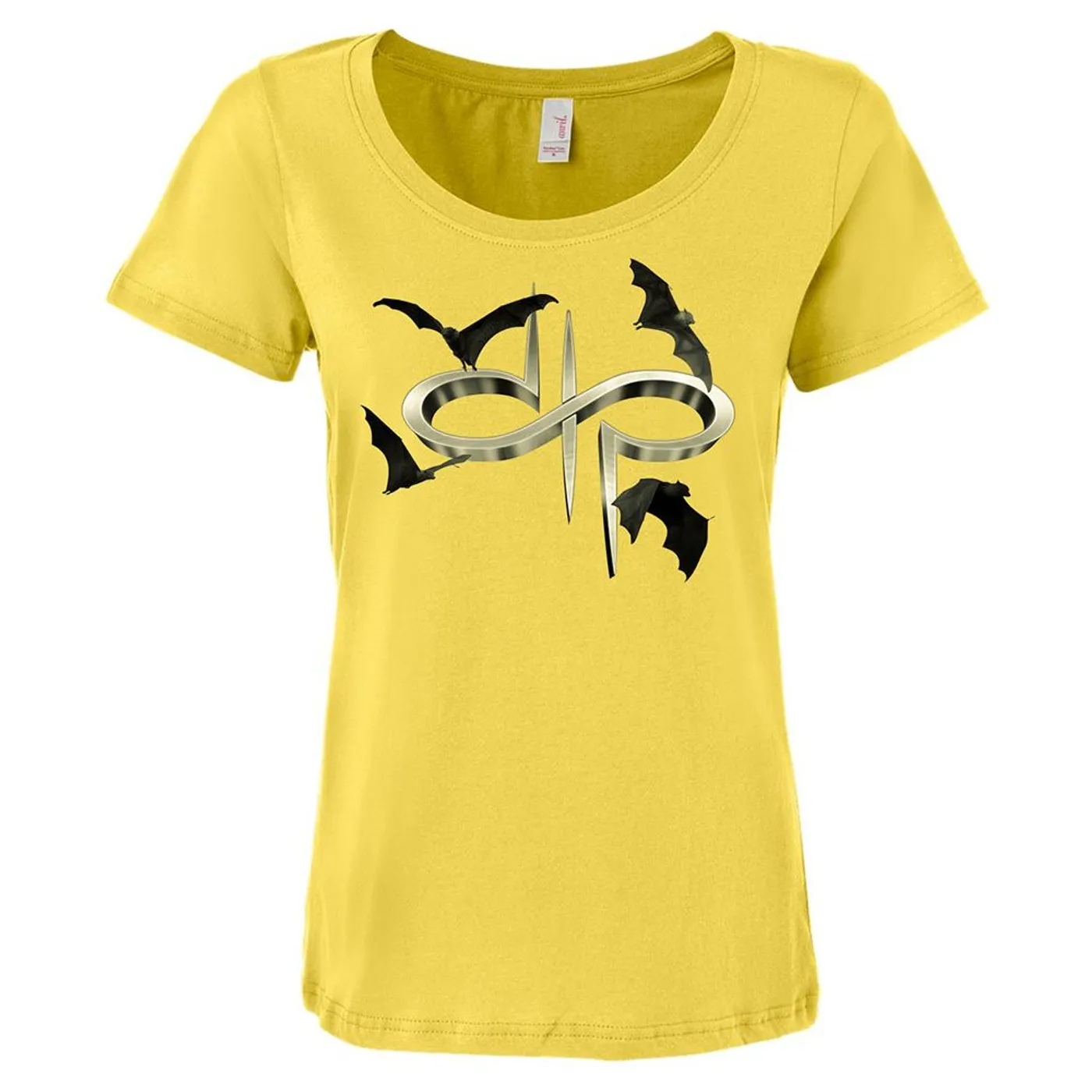 Devin Townsend Project DTP Bats Logo Ladies Scoop T-shirt