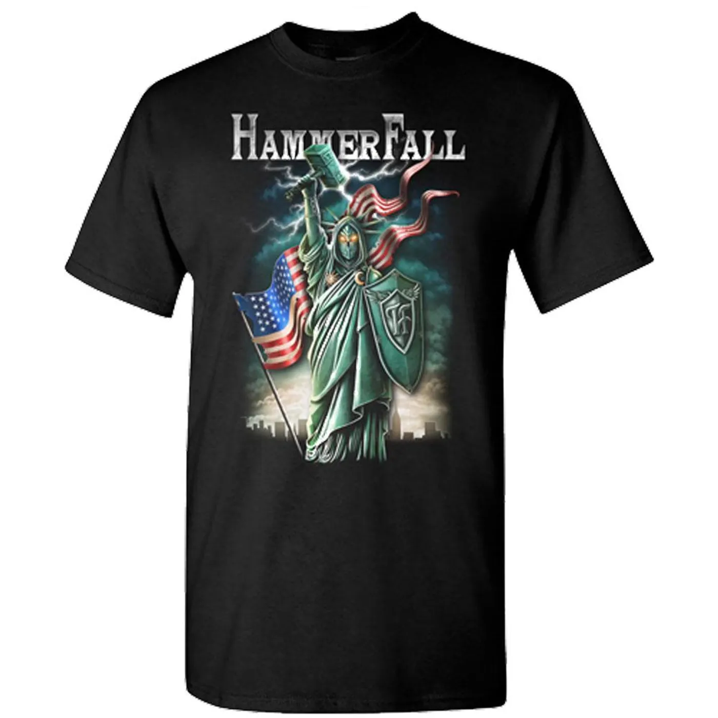 HammerFall Liberty And Metal For All T-Shirt