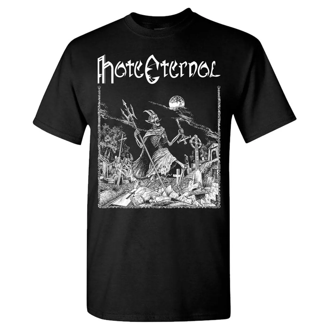 Hate Eternal Thorn Cross Black T-Shirt