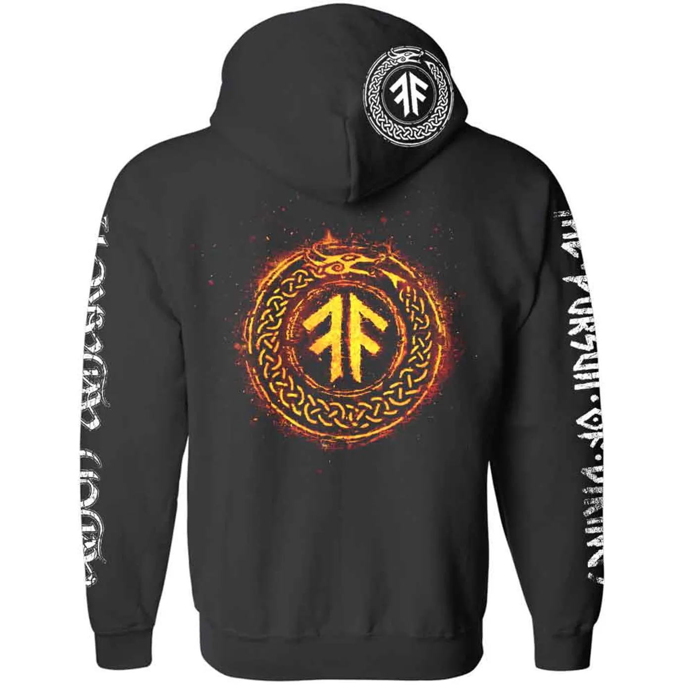 Amon Amarth Pursuit of Vikings Zip Hoodie