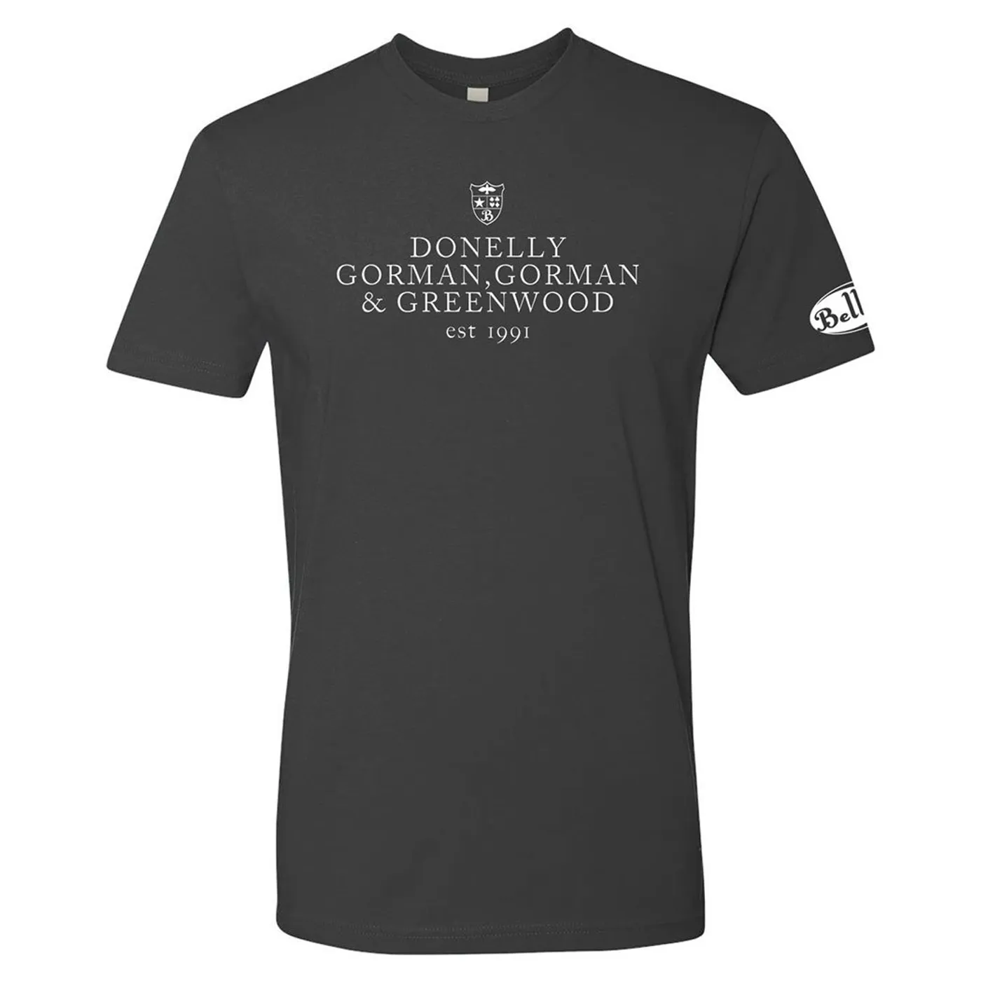 Belly The Firm Logo T-Shirt - Dark Heather Grey