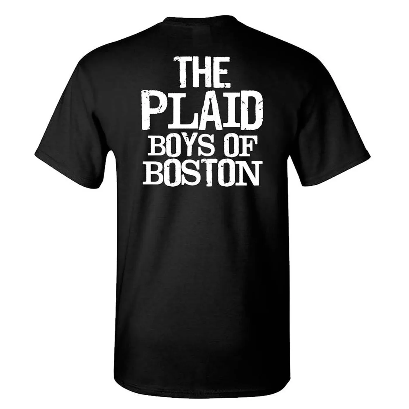 MIGHTY MIGHTY BOSSTONES Plaid Badge Boys Boston T-Shirt