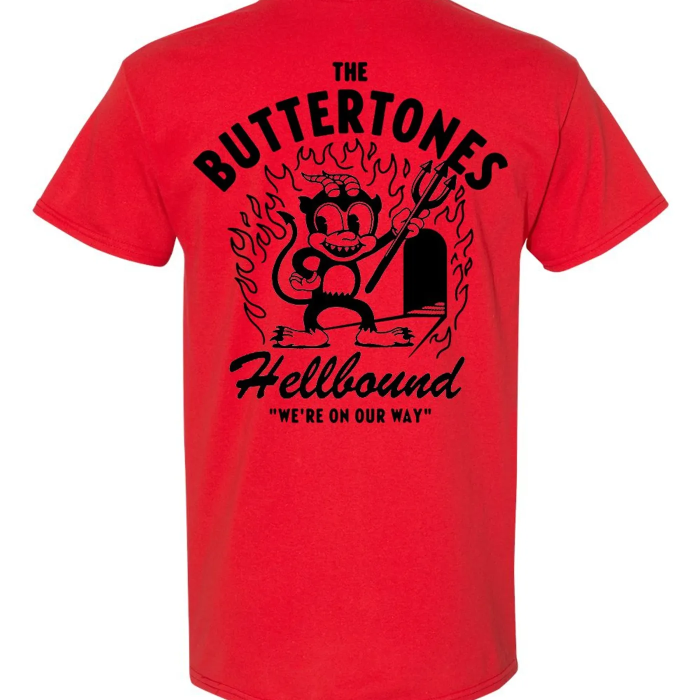 The Buttertones HELLBOUND TEE RED