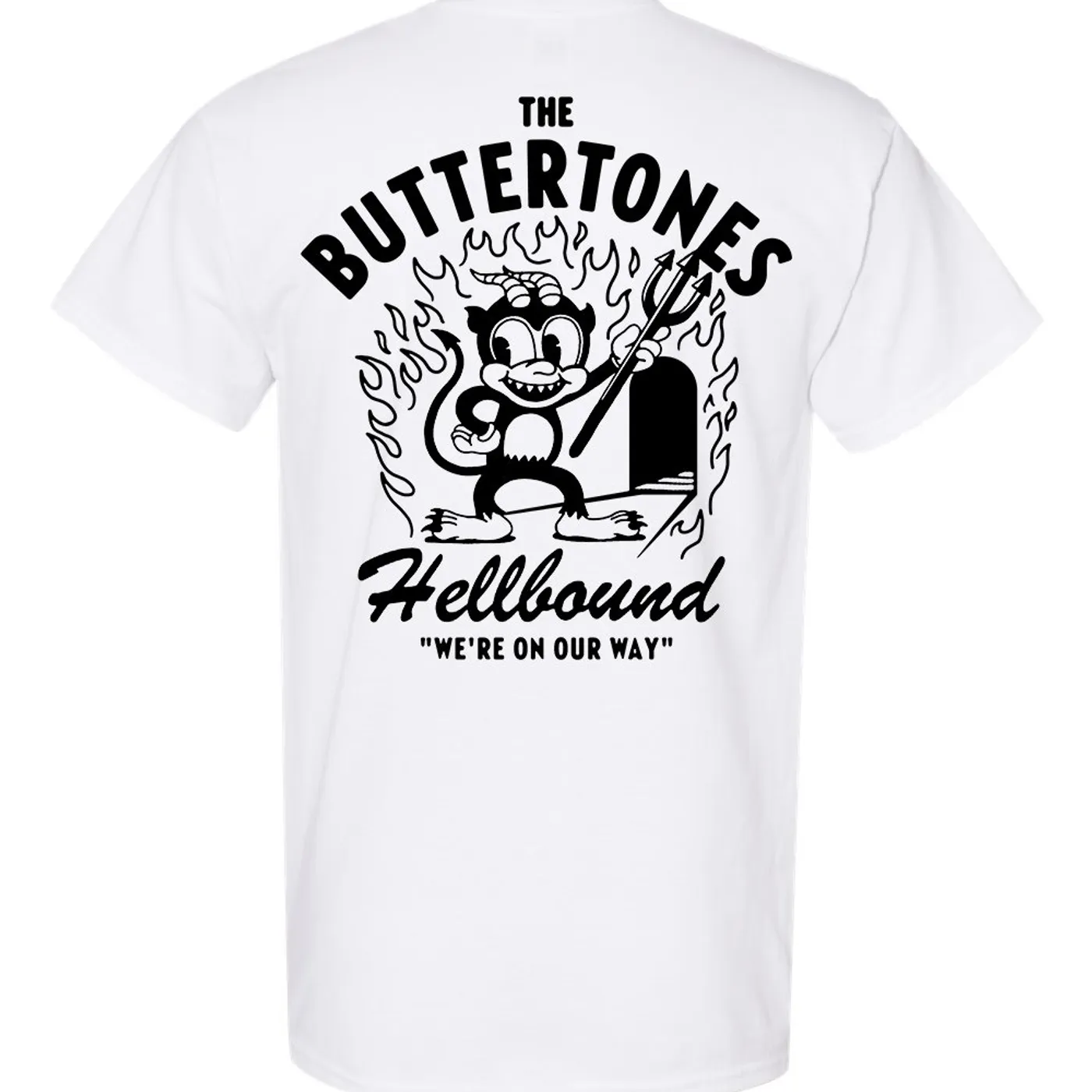 The Buttertones HELLBOUND TEE WHITE
