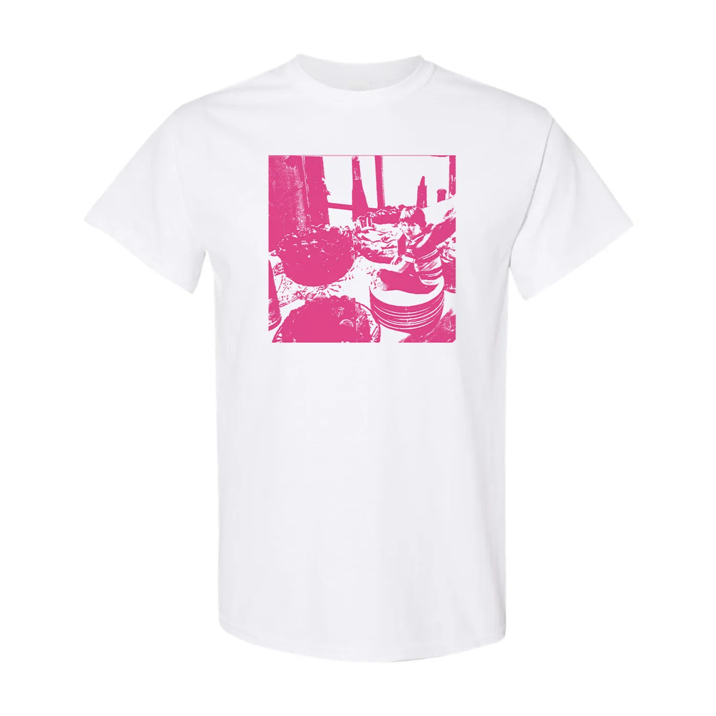 The Buttertones 10 YEAR ANNIVERSARY TEE WHITE
