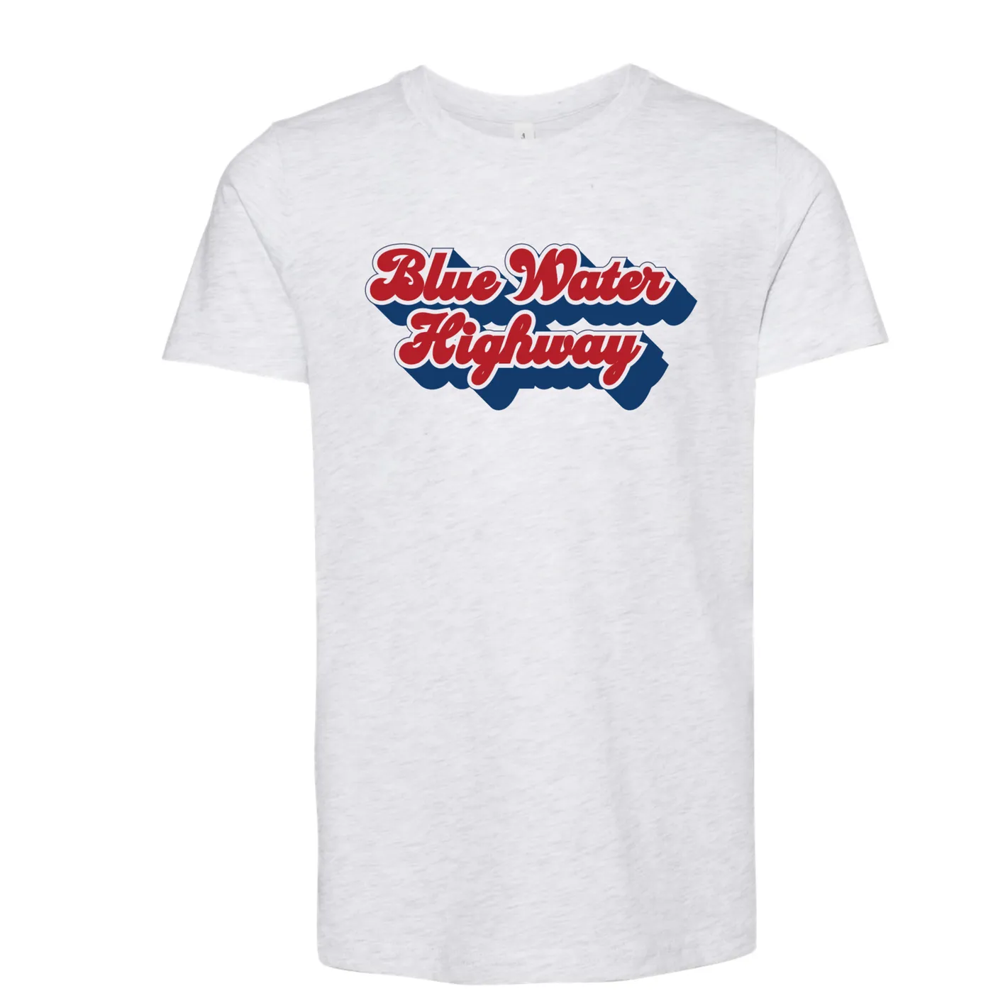 Blue Water Highway Red White & Blue Retro Tee (youth & adult sizes!)