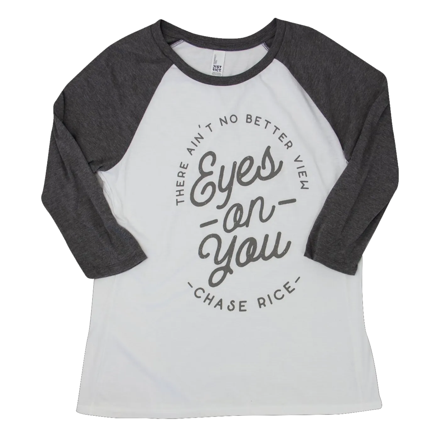 Chase Rice Ladies Eyes On You Raglan Tee
