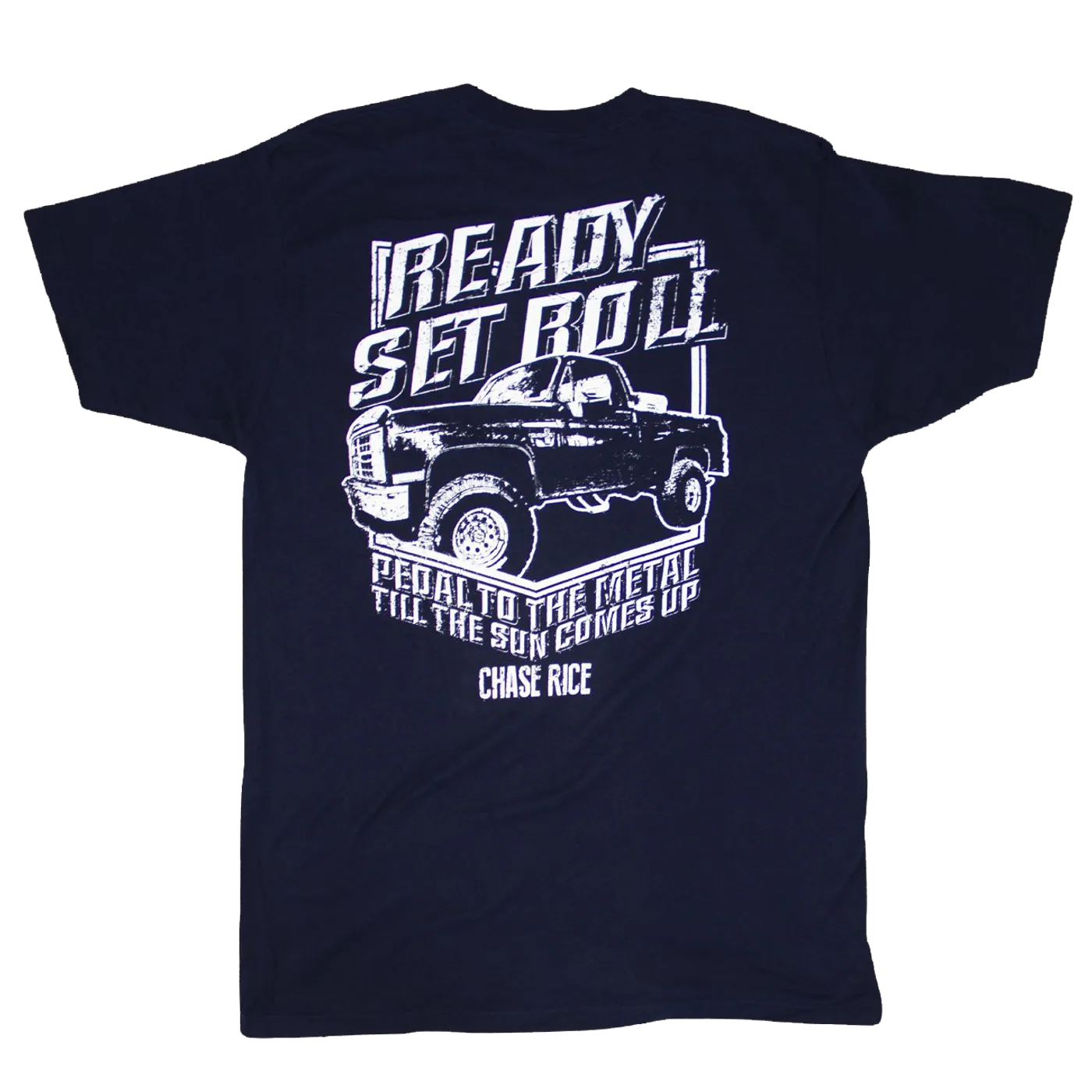 Chase Rice Ready Set Roll Navy Tee