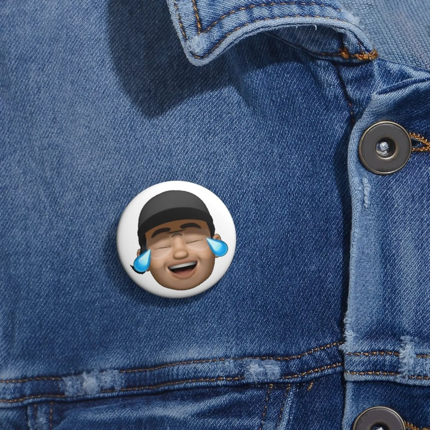 Coke Beats World Coke LMAO Pin