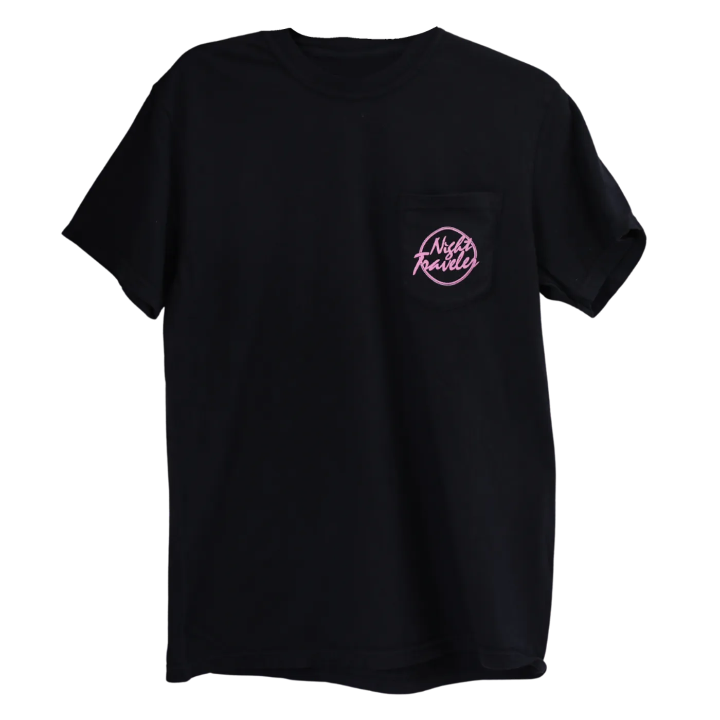 NIGHT TRAVELER Classic Logo Pocket Tee