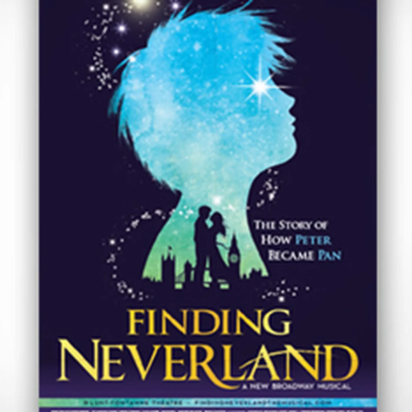 Finding Neverland Windowcard Poster